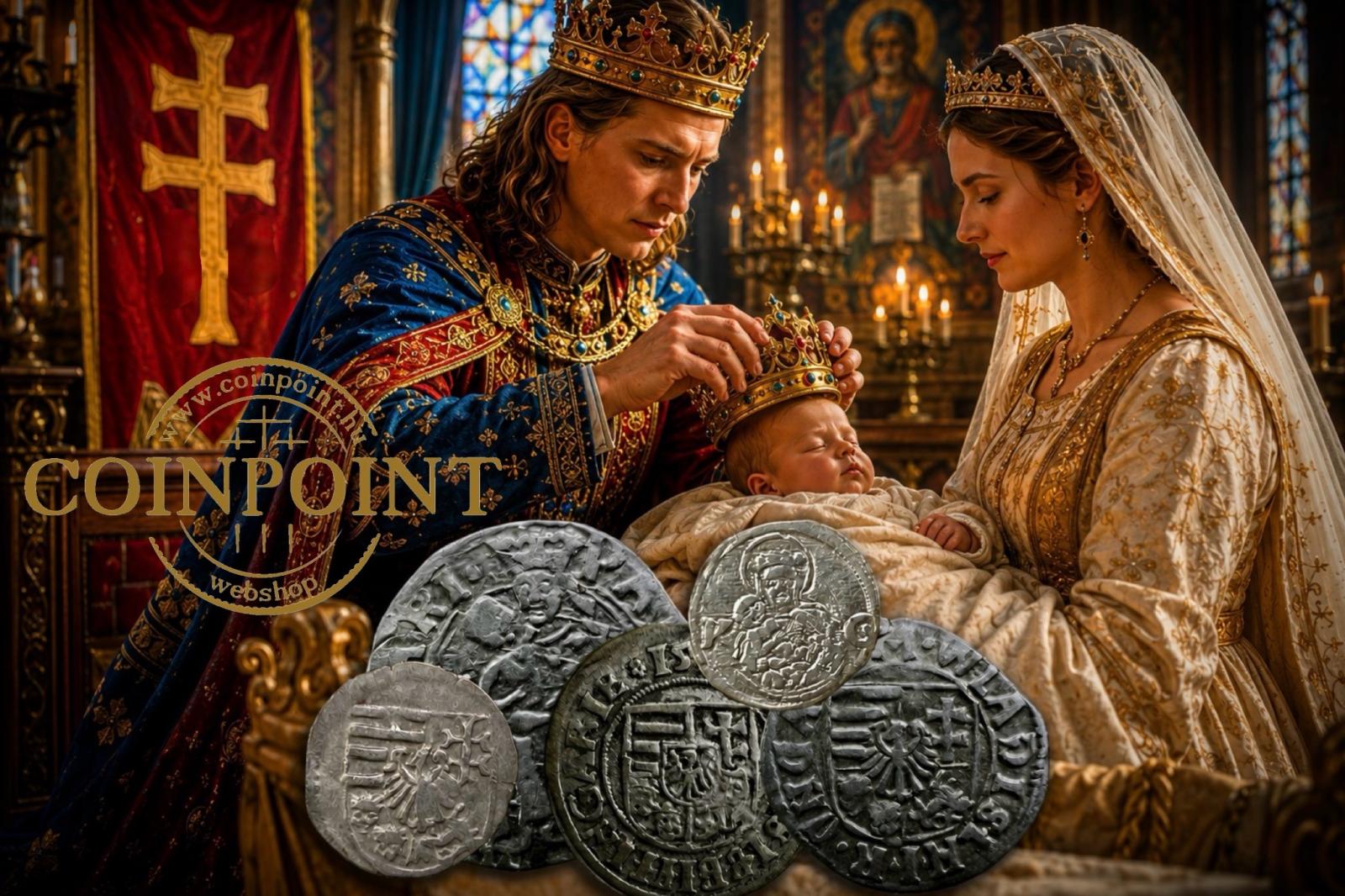 II. Ulászló pénzei – Amikor megszületett a trónörökös