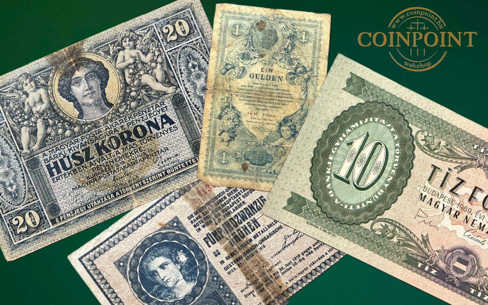 Papírpénzek tartásfokai – Mit jelent az UNC, AU, EF, VF vagy F?