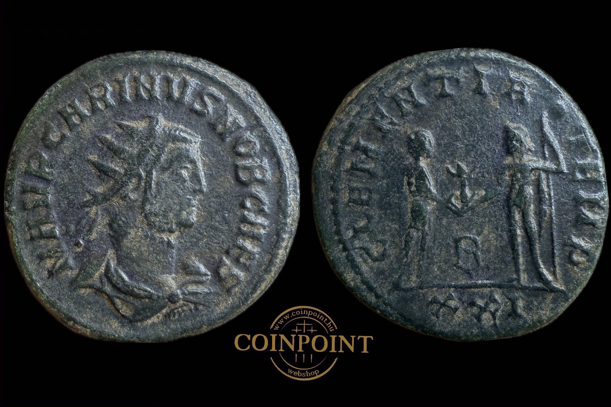 Carnius (i.sz.283-285)Siscia Antoninian RIC 324