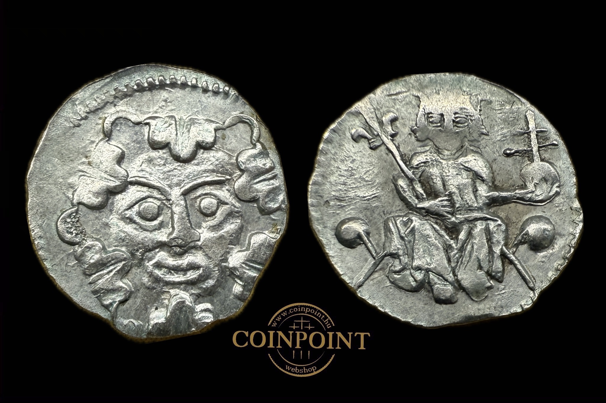 Vencel dénár Éh-345 (1301-1305)