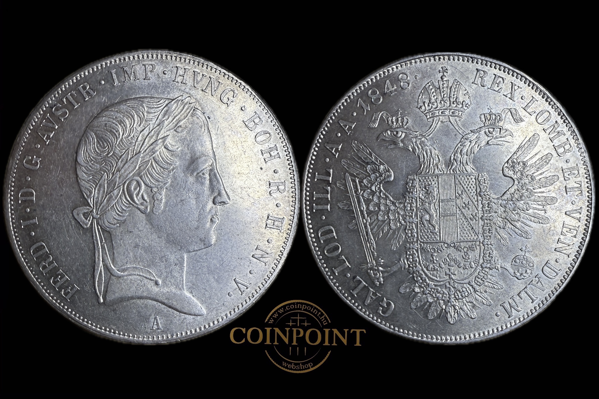 V.Ferdinánd Tallér 1848 A UNC