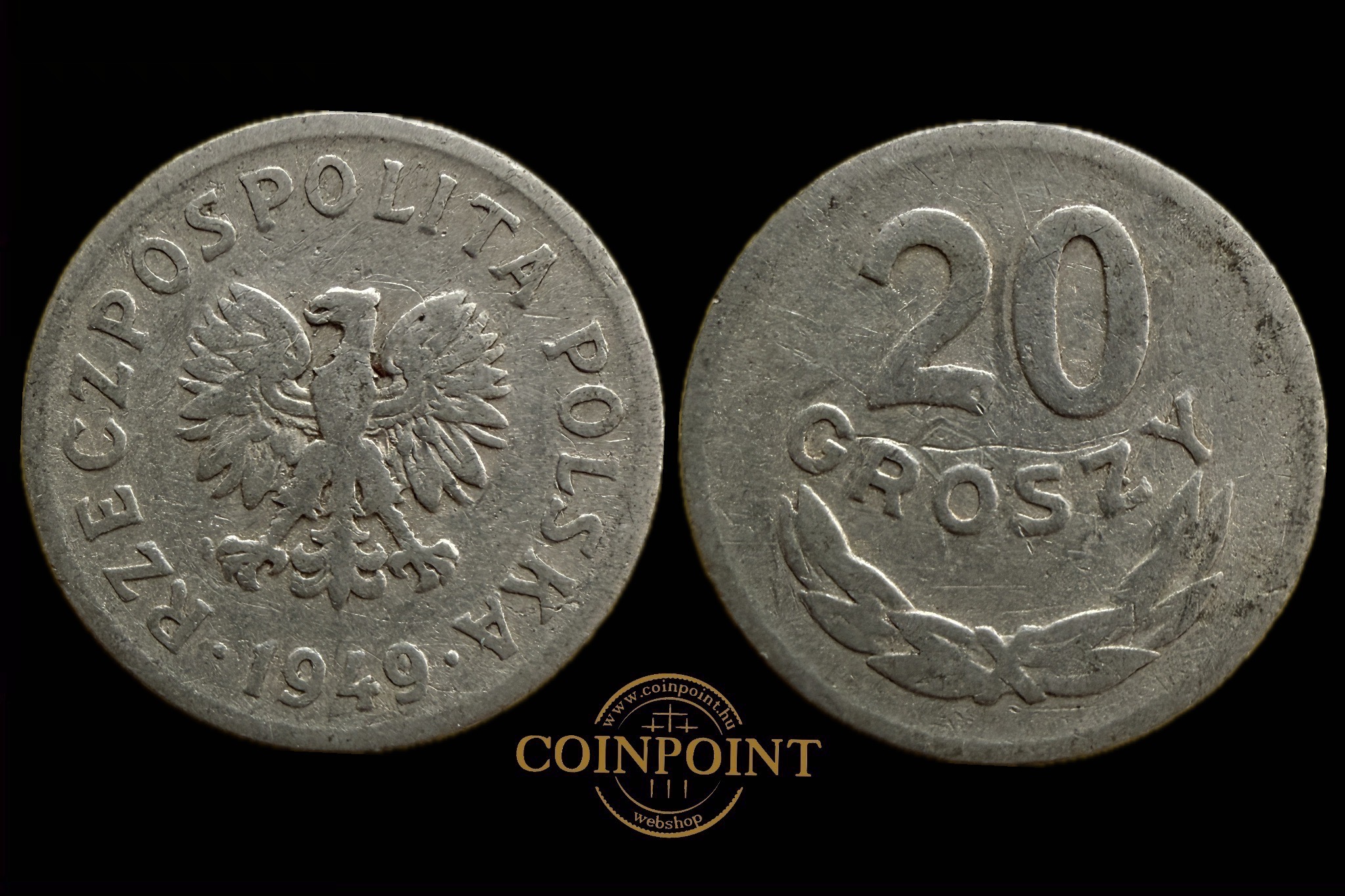 Lengyel 20 Groszy 1949