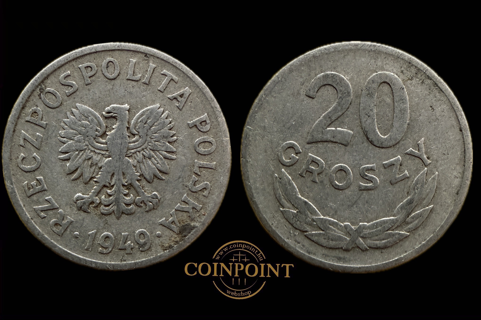 Lengyel 20 Groszy 1949