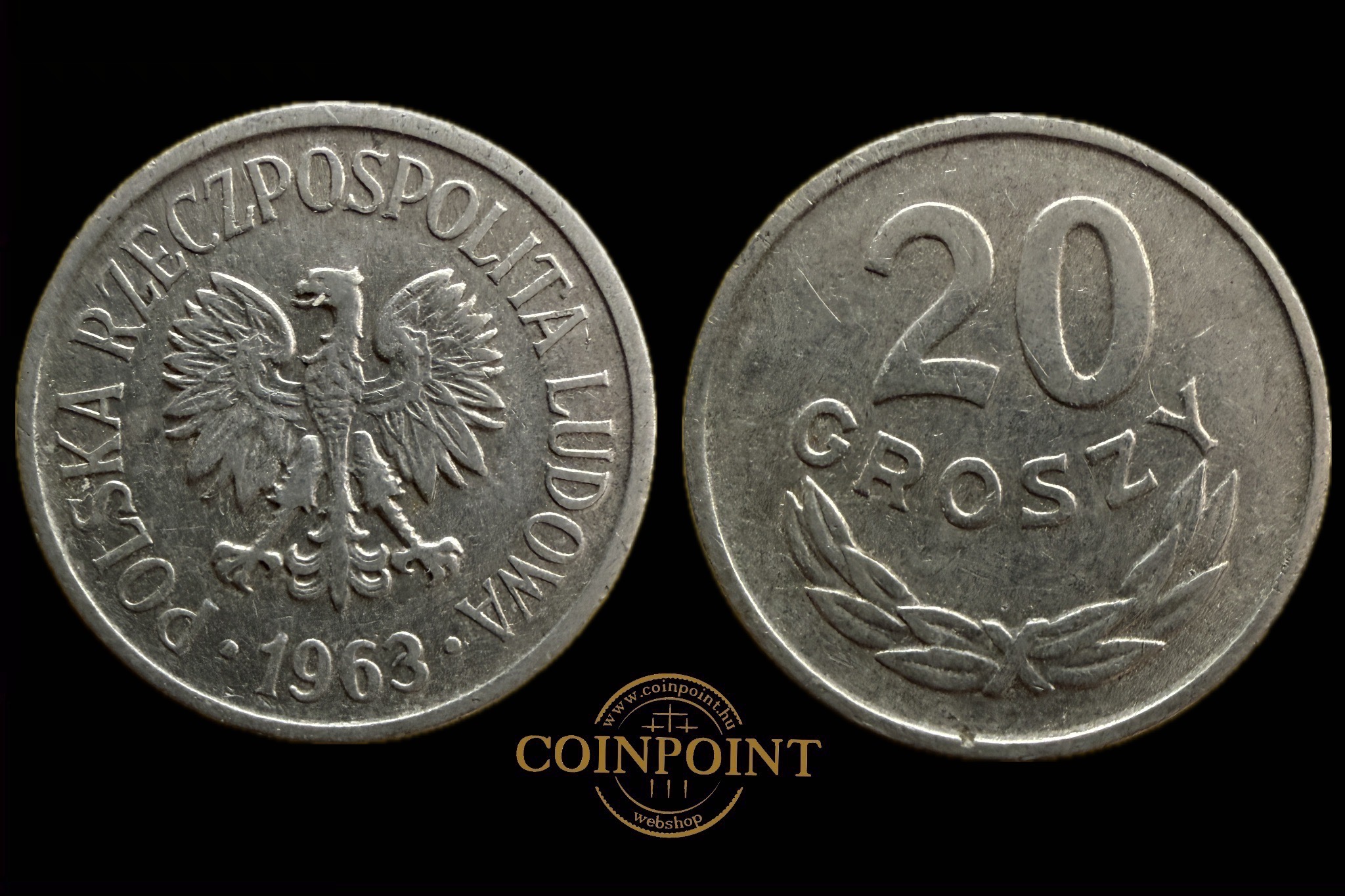 Lengyel 20 Groszy 1963