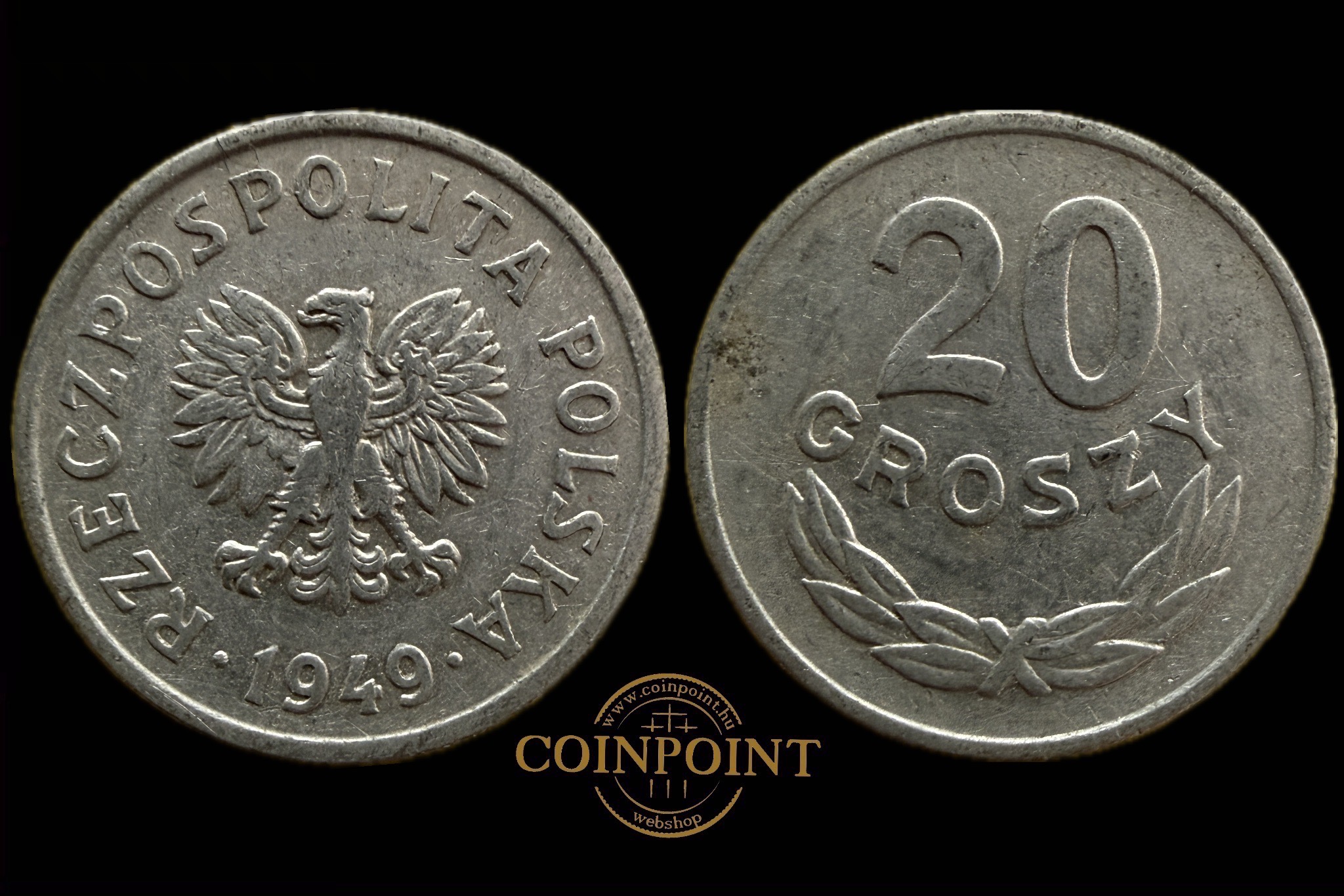 Lengyel 20 Groszy 1949