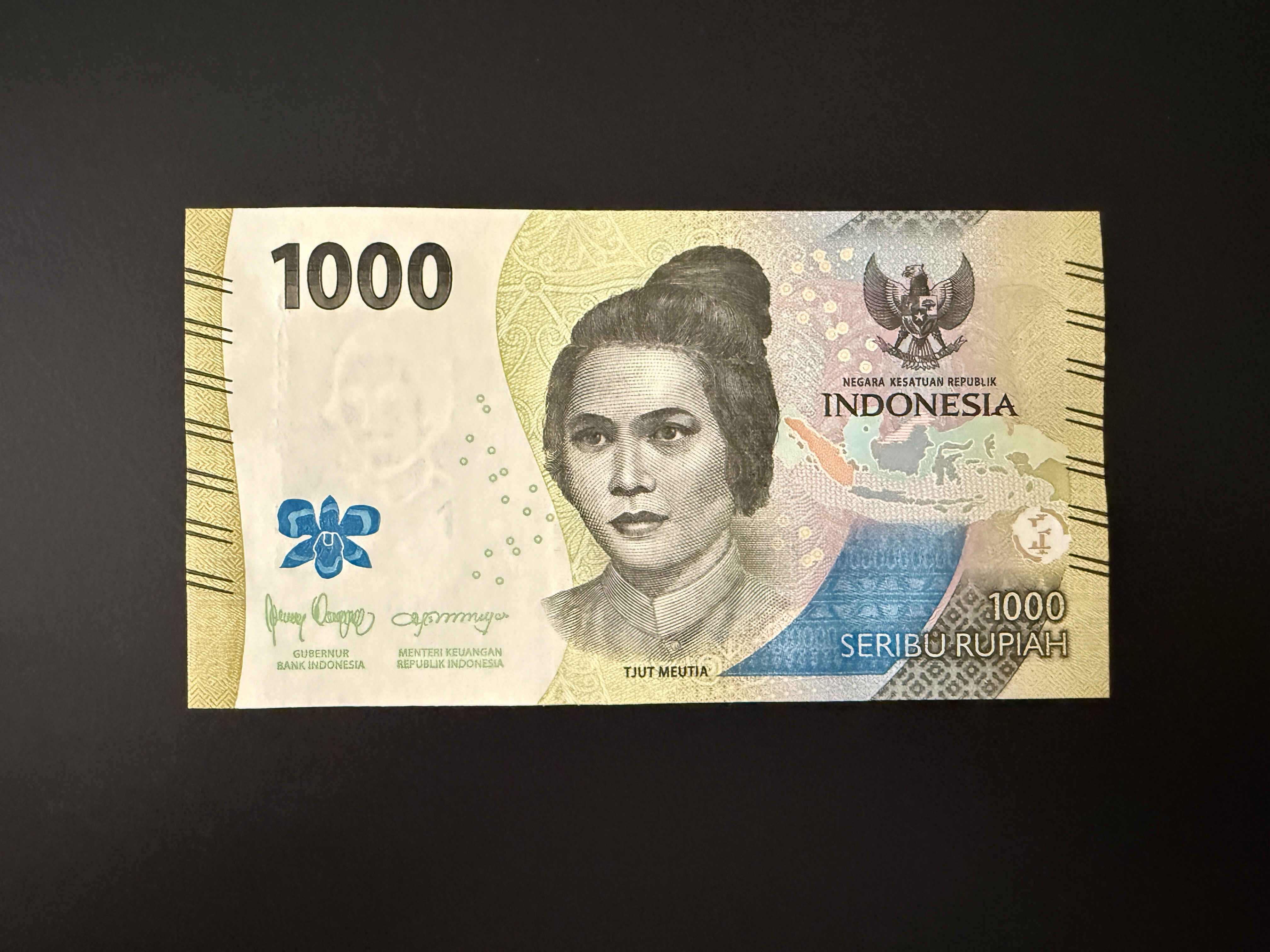 INDONESIA 1000 Rupiah 2022 (P.162) UNC