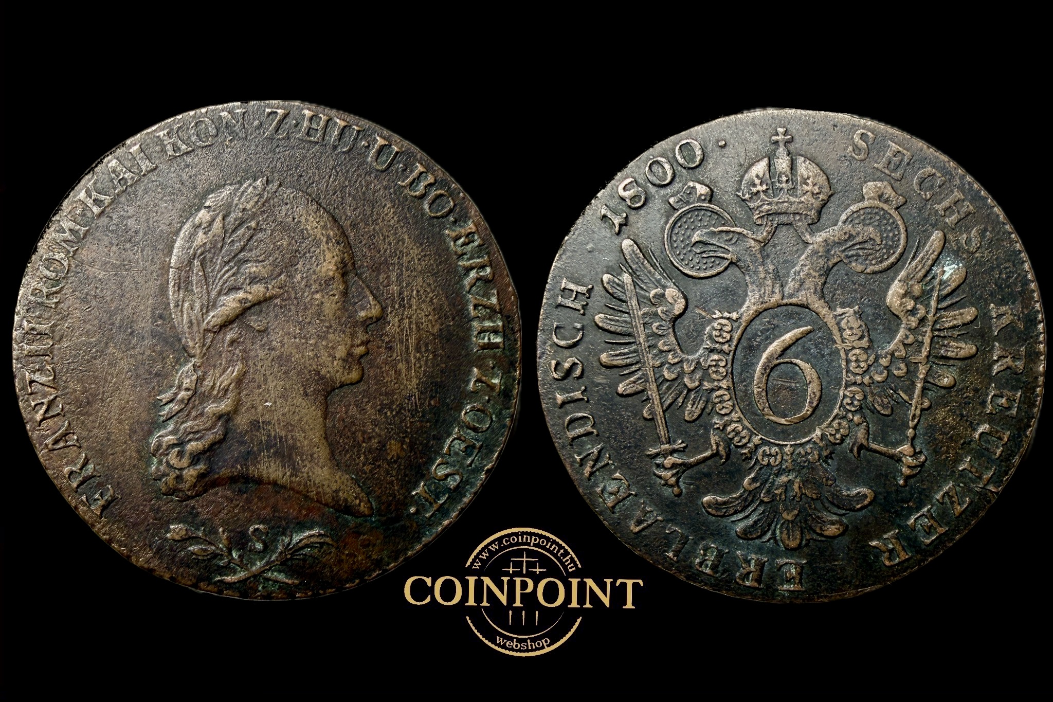 Ferenc 6 Krajcár 1800 S