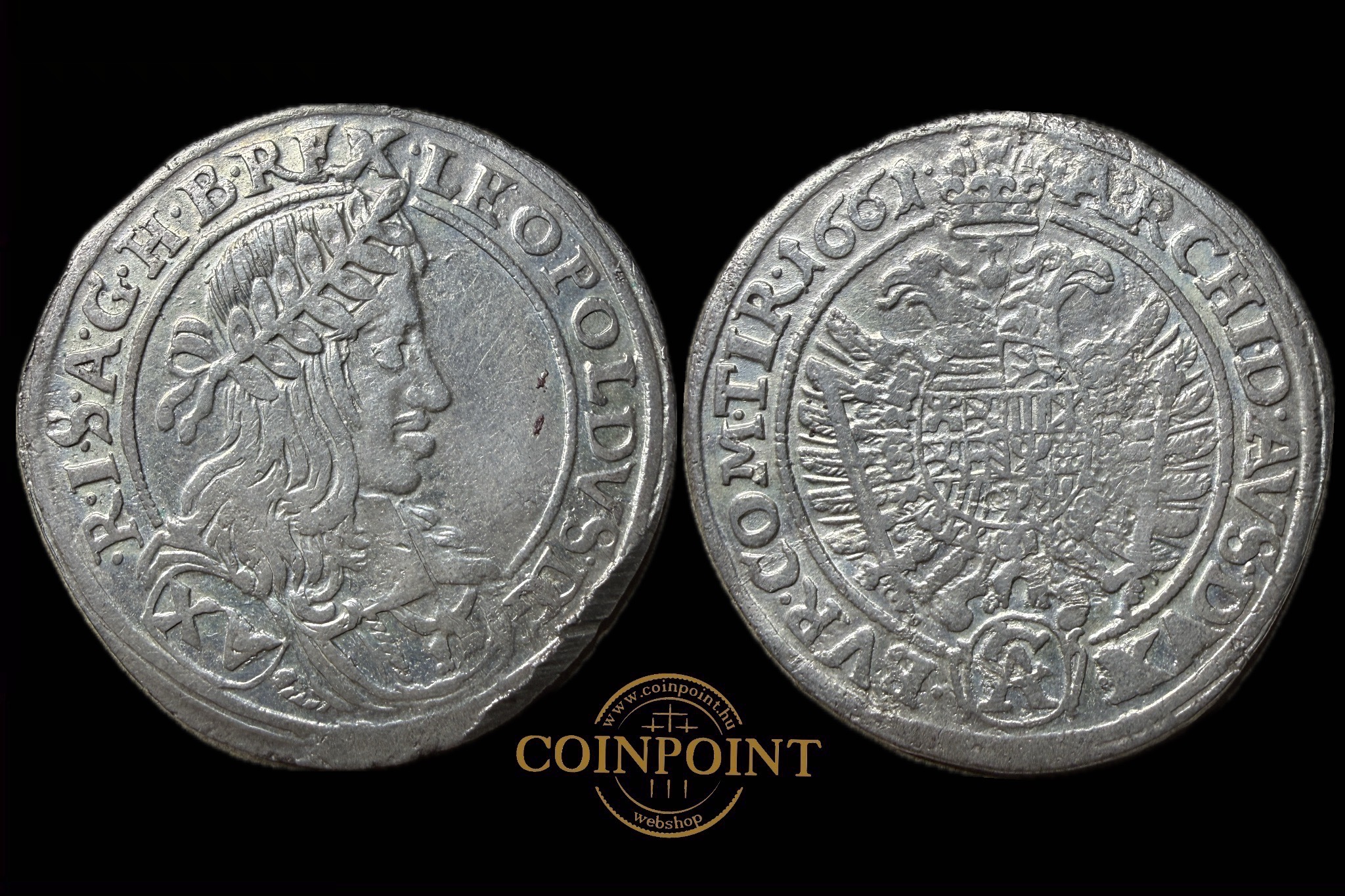 I.Lipót XV.Krajcár 1661 Bécs