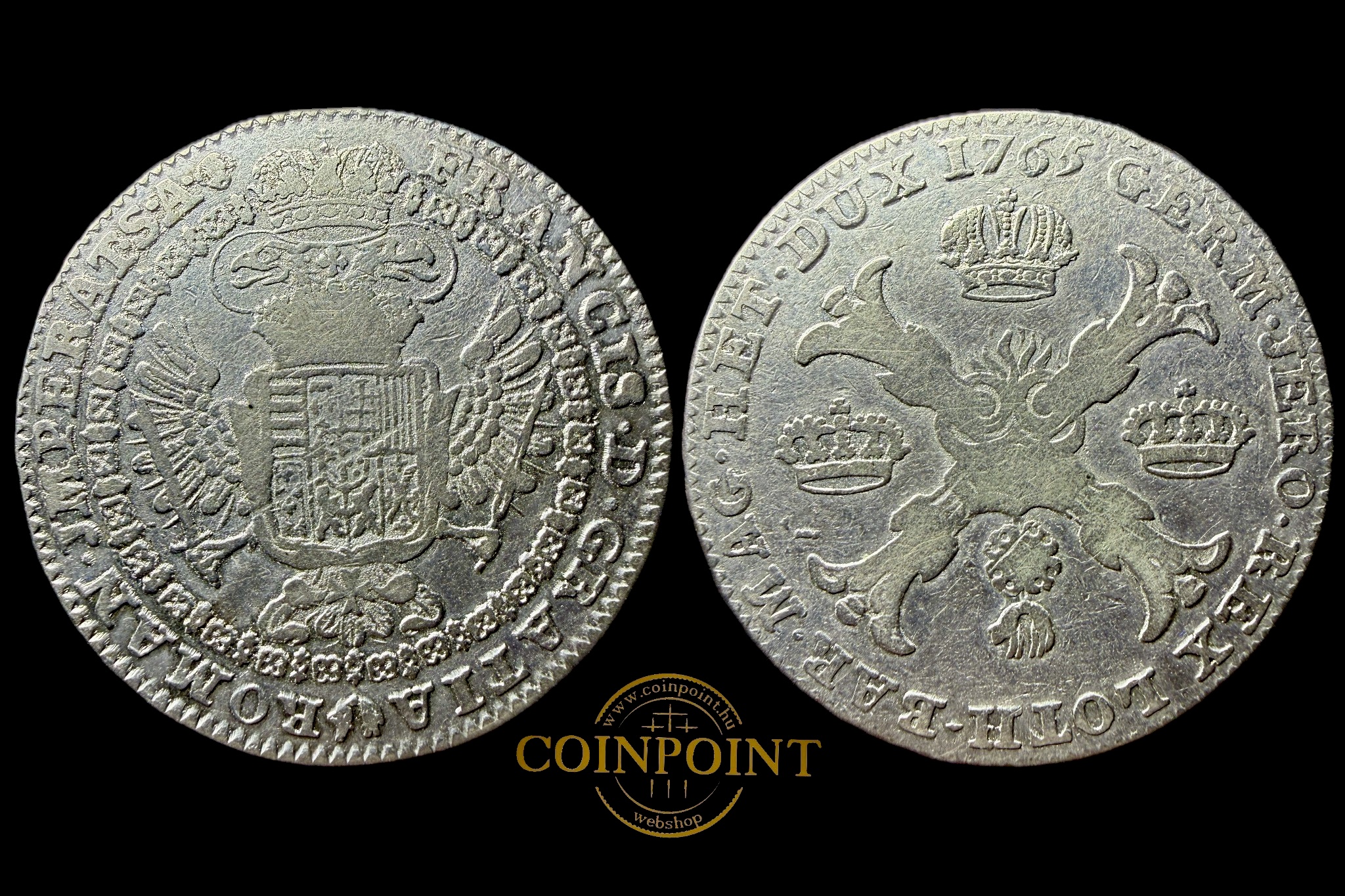 Lotharingiai Ferenc Koronatallér 1765 Dav1283