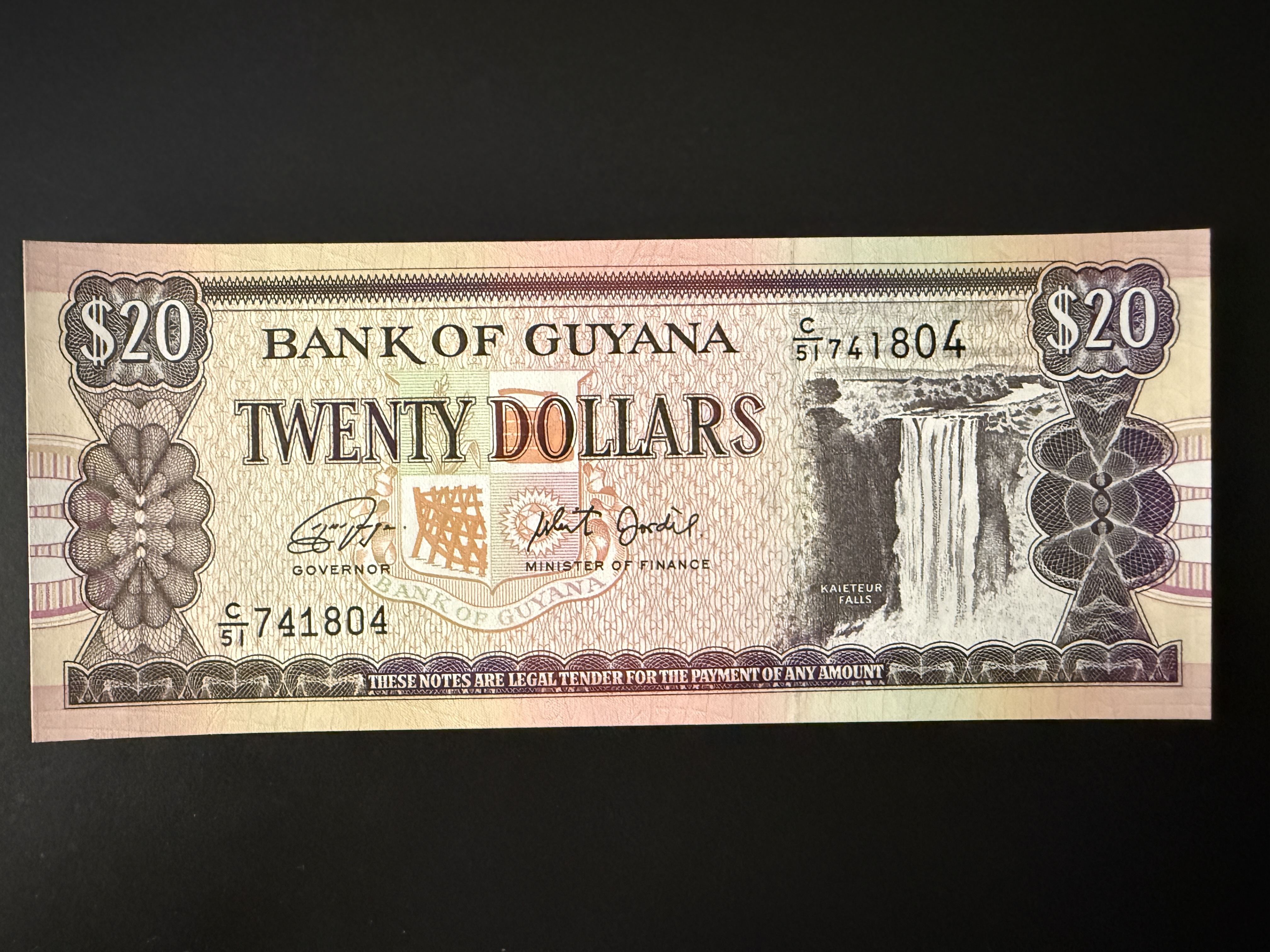 GUYANA 20 Dollars ND (1966-2018) (P.30) UNC
