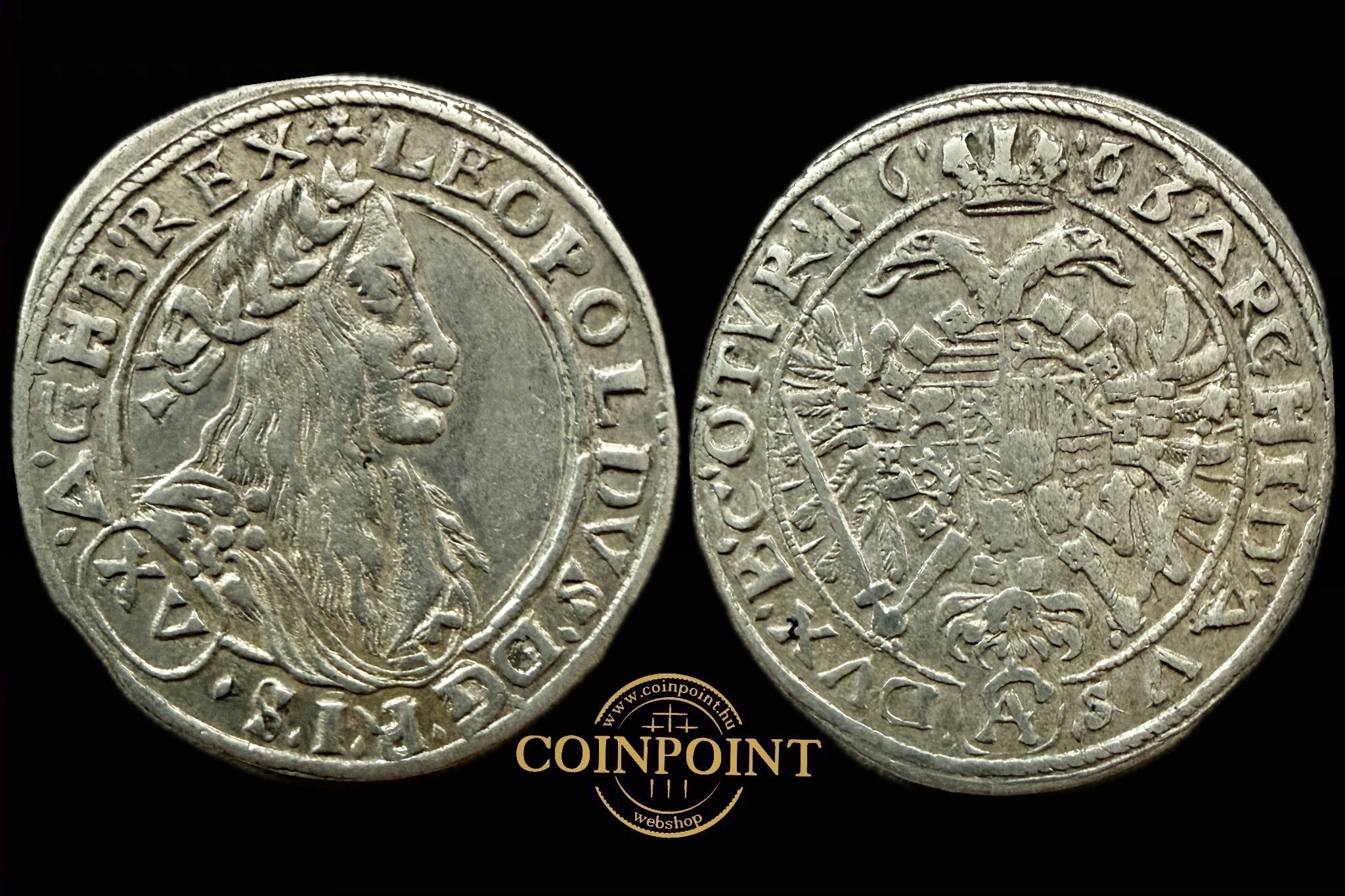 I.Lipót XV.Krajcár 1663 Bécs