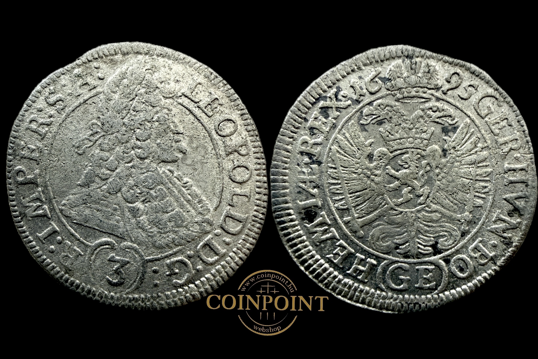 I.Lipót 3.Krajcár 1695 Prága