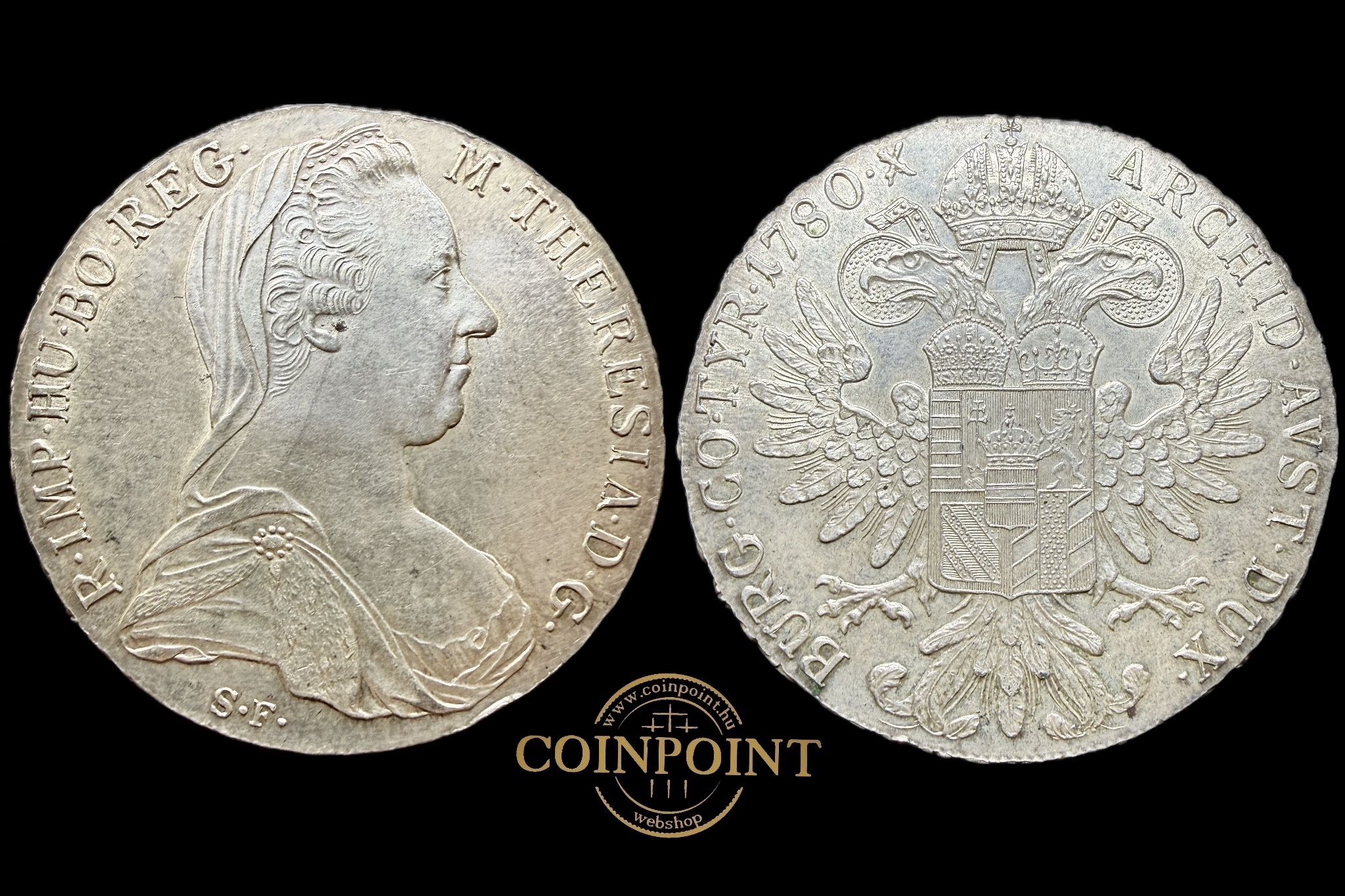 Mária Terézia SF Tallér 1780 UNC