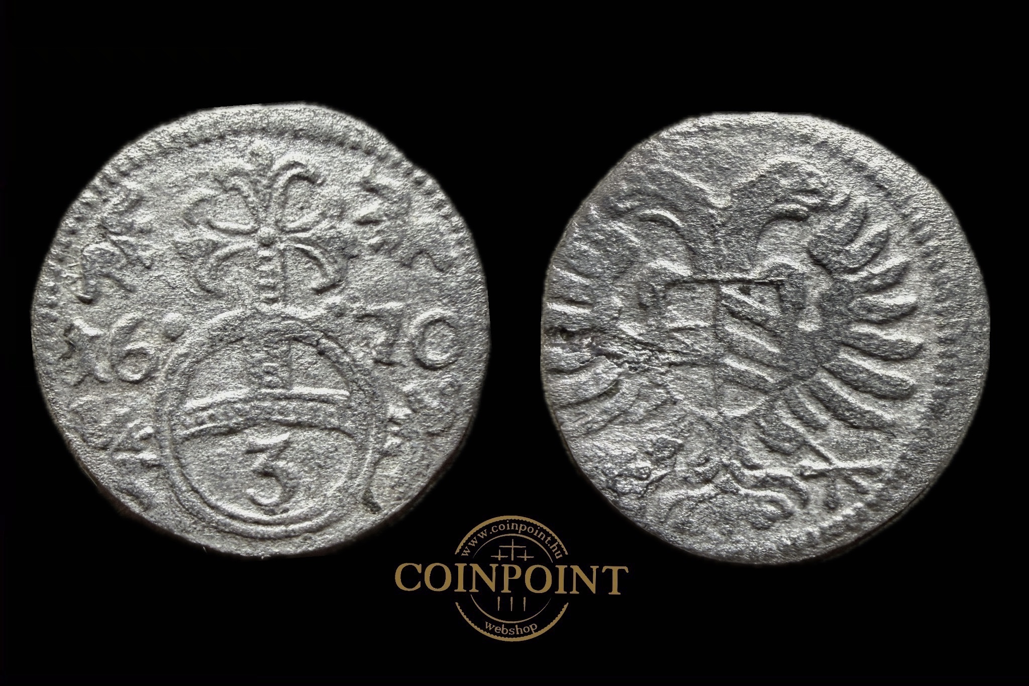 I.Lipót 1670 1 Pfennig Her1835