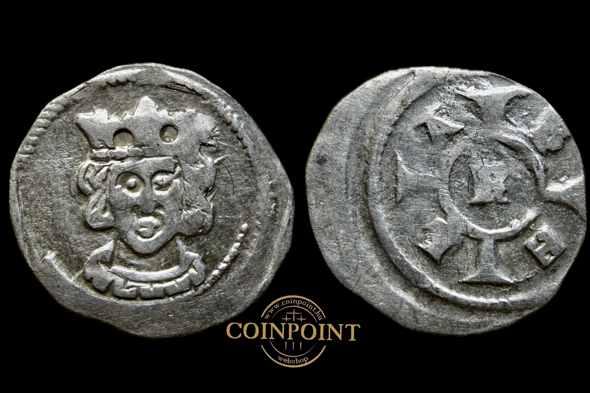 IV.Béla 1235-1270 Dénár ÉH-222