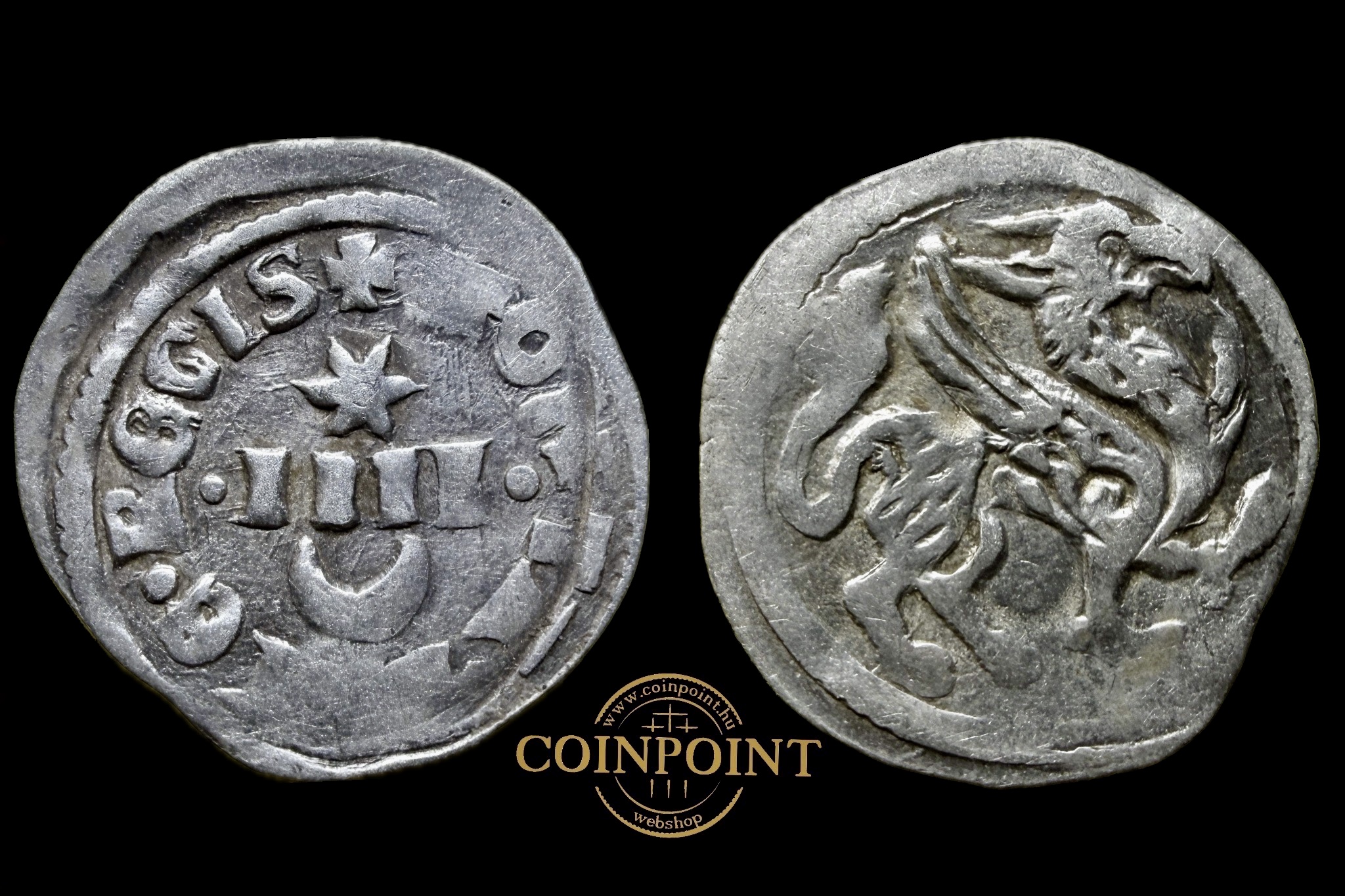 IV.Béla 1235-1270 Dénár ÉH-256