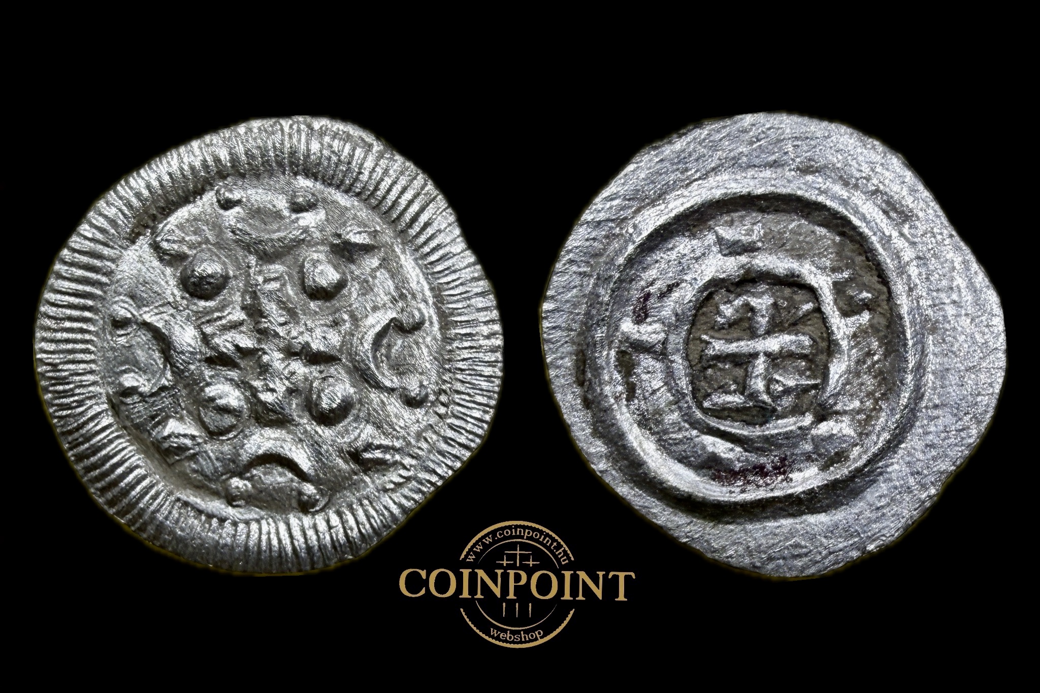 II.Béla 1131-1141 Dénár ÉH-48