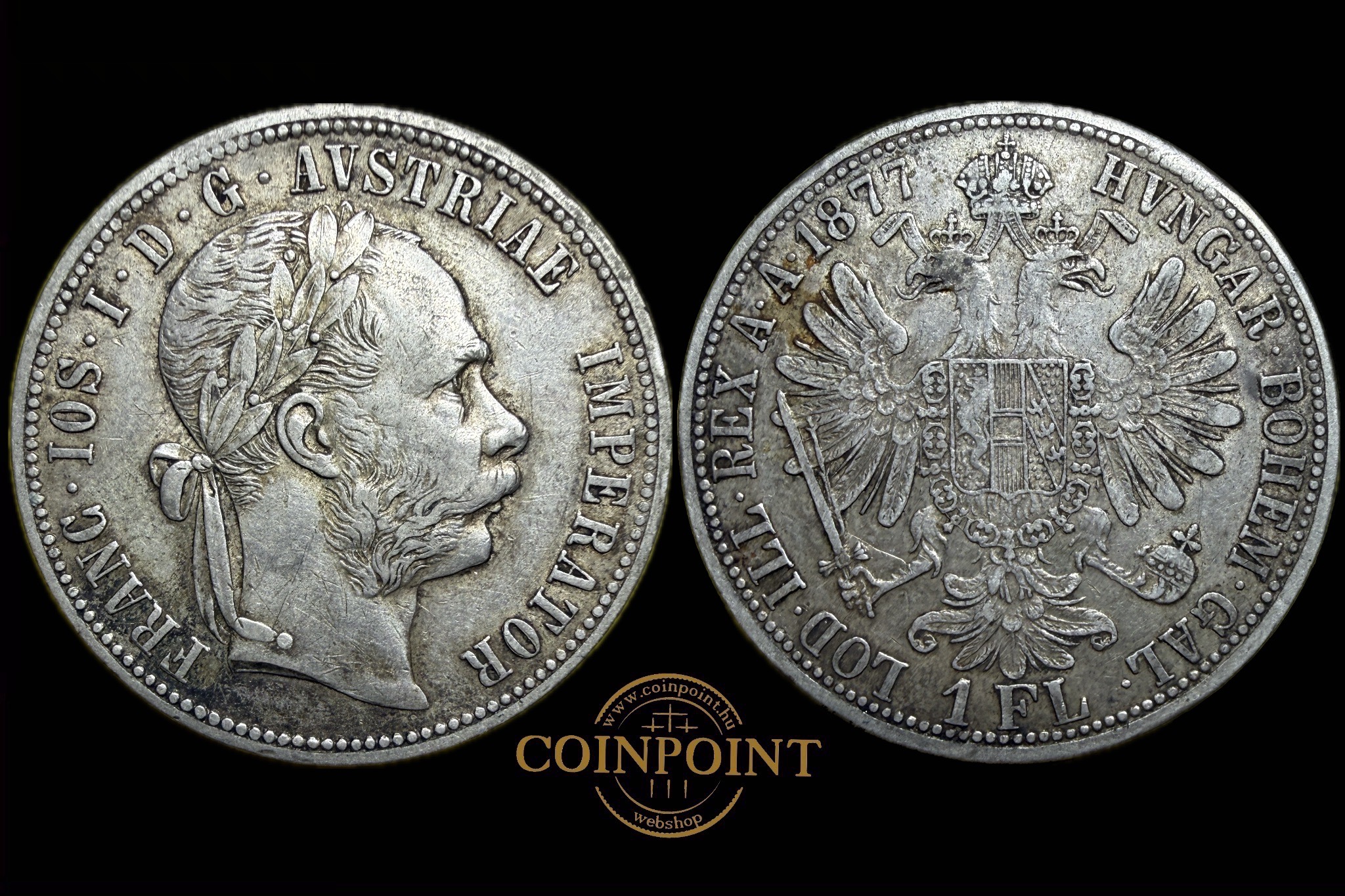 Ferenc József 1 Florin 1877