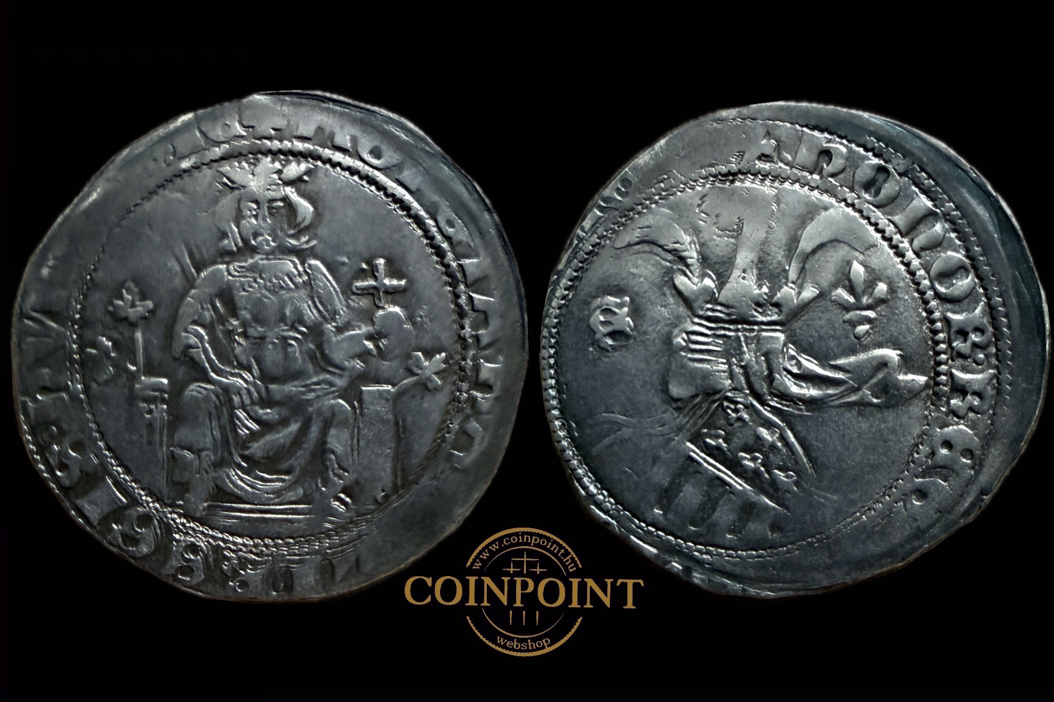 Károly Róbert 1337 Garas EK 24/6/3 S-Liliom