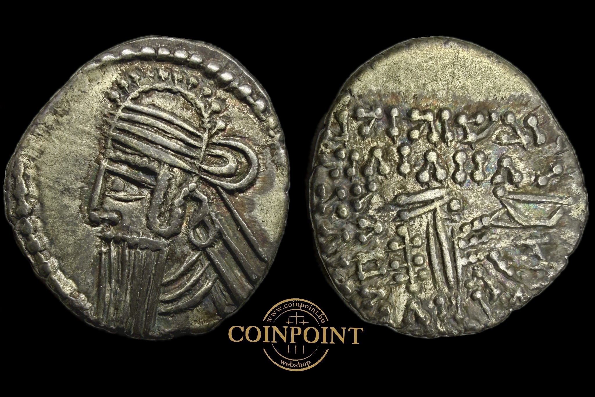 IV.Vologases Drachma (i.sz.147-191)Ekbatana