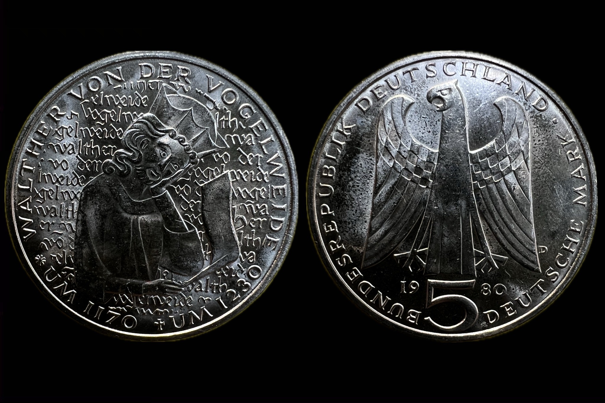 5 márka (1980)D Németország BU 