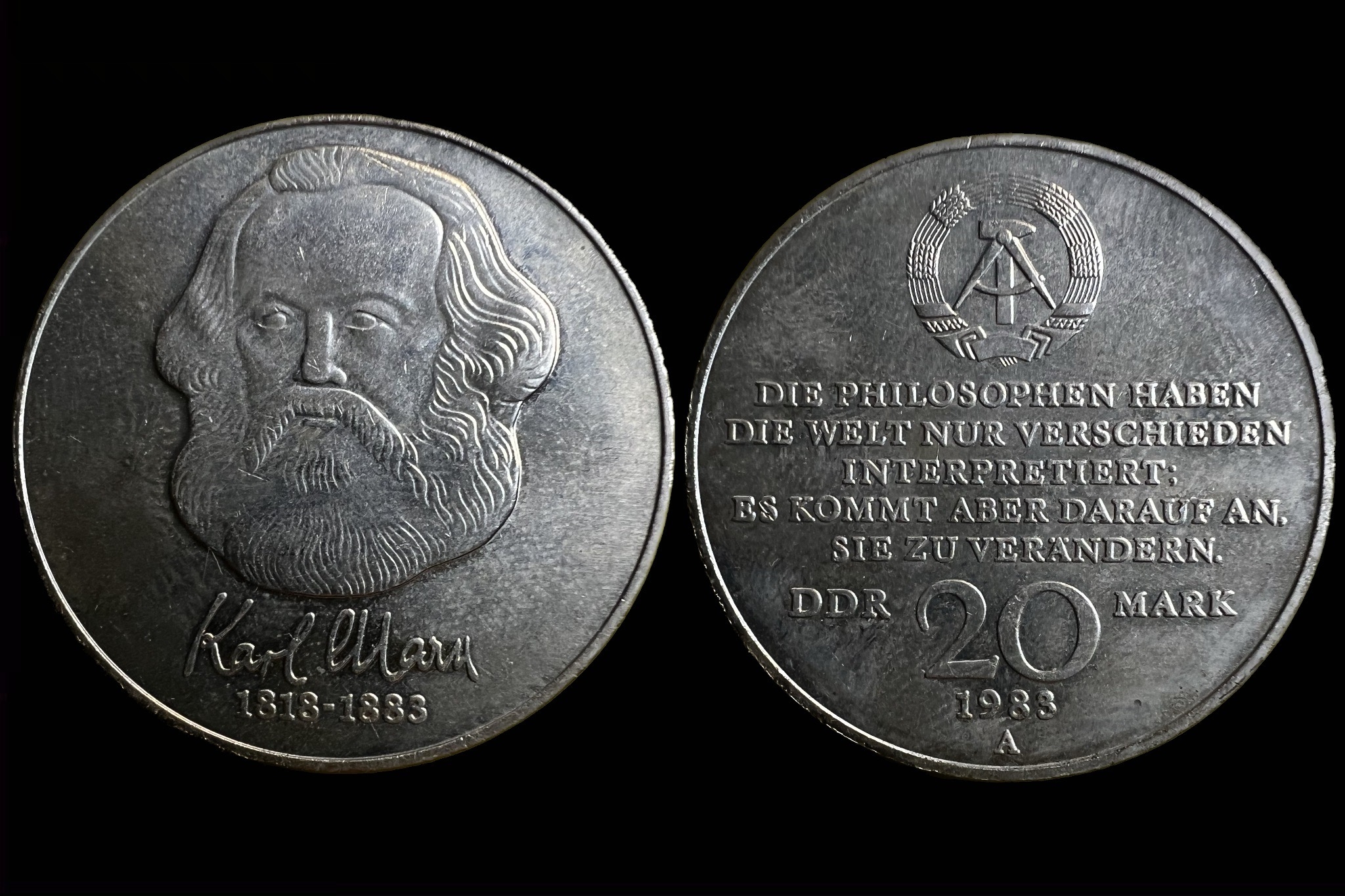 20 márka (1983)DDR Németország BU 