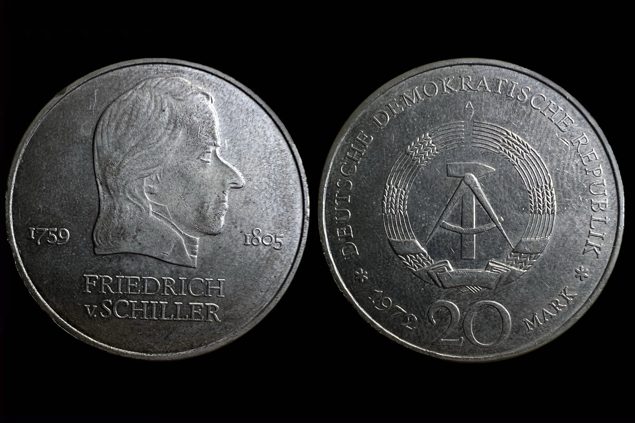 20 márka (1972)DDR Németország BU 