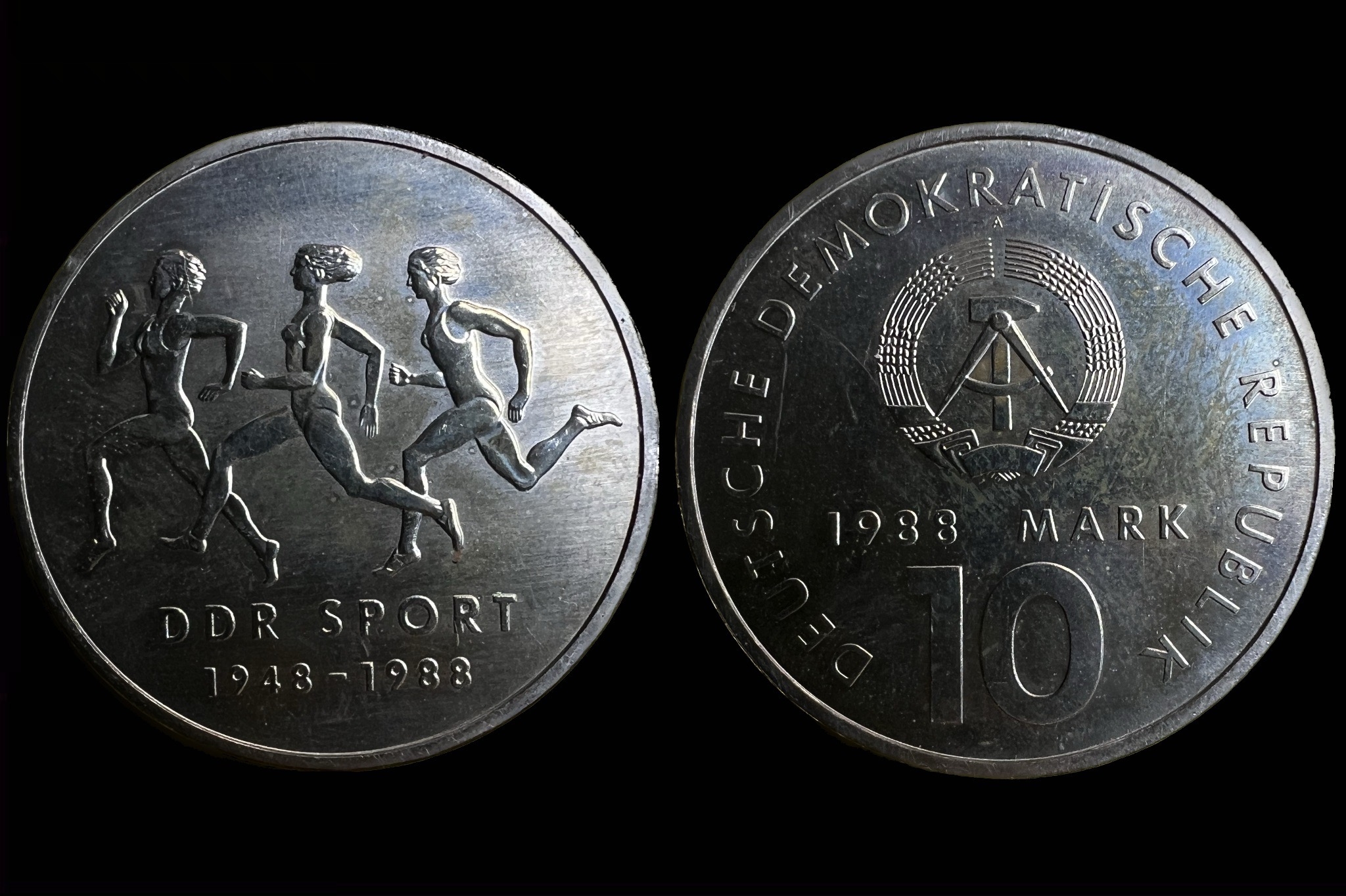 10 márka (1988)DDR Németország BU 