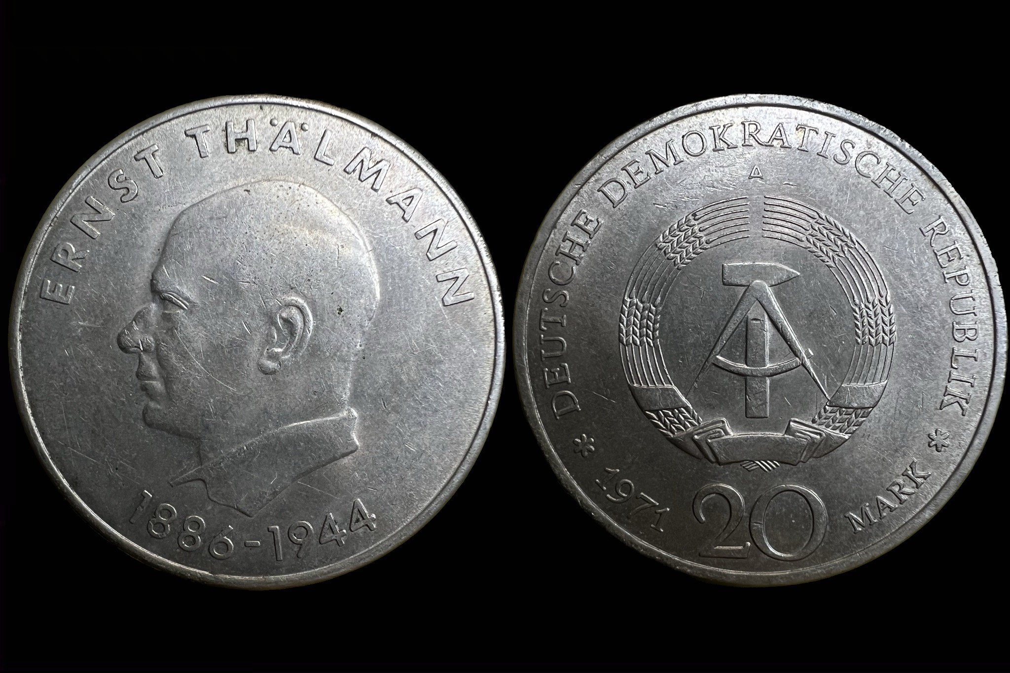 20 márka (1971)DDR Németország BU 