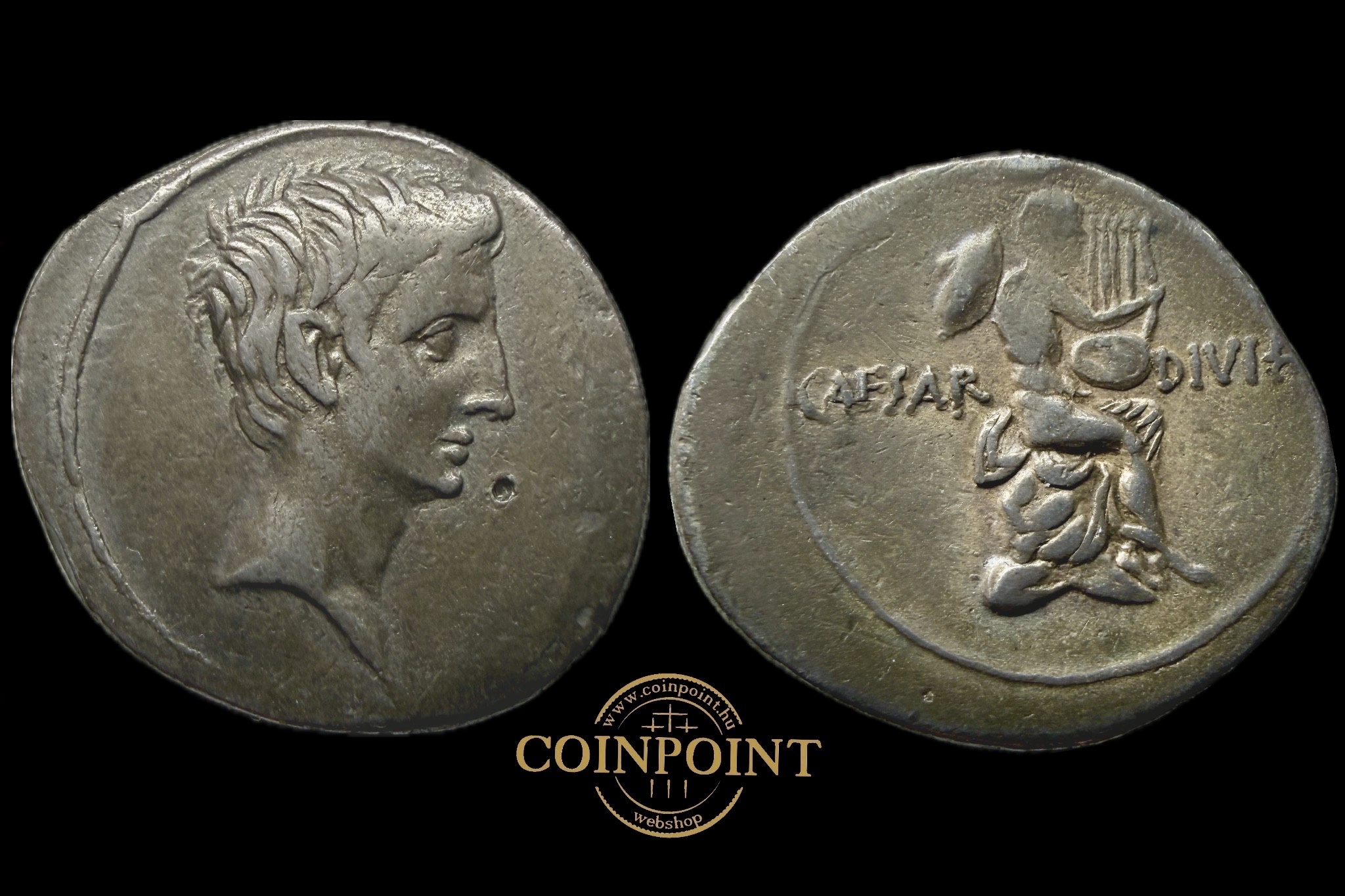 Octavian (Augustus) Dénár (i.e.32-29) RIC 257