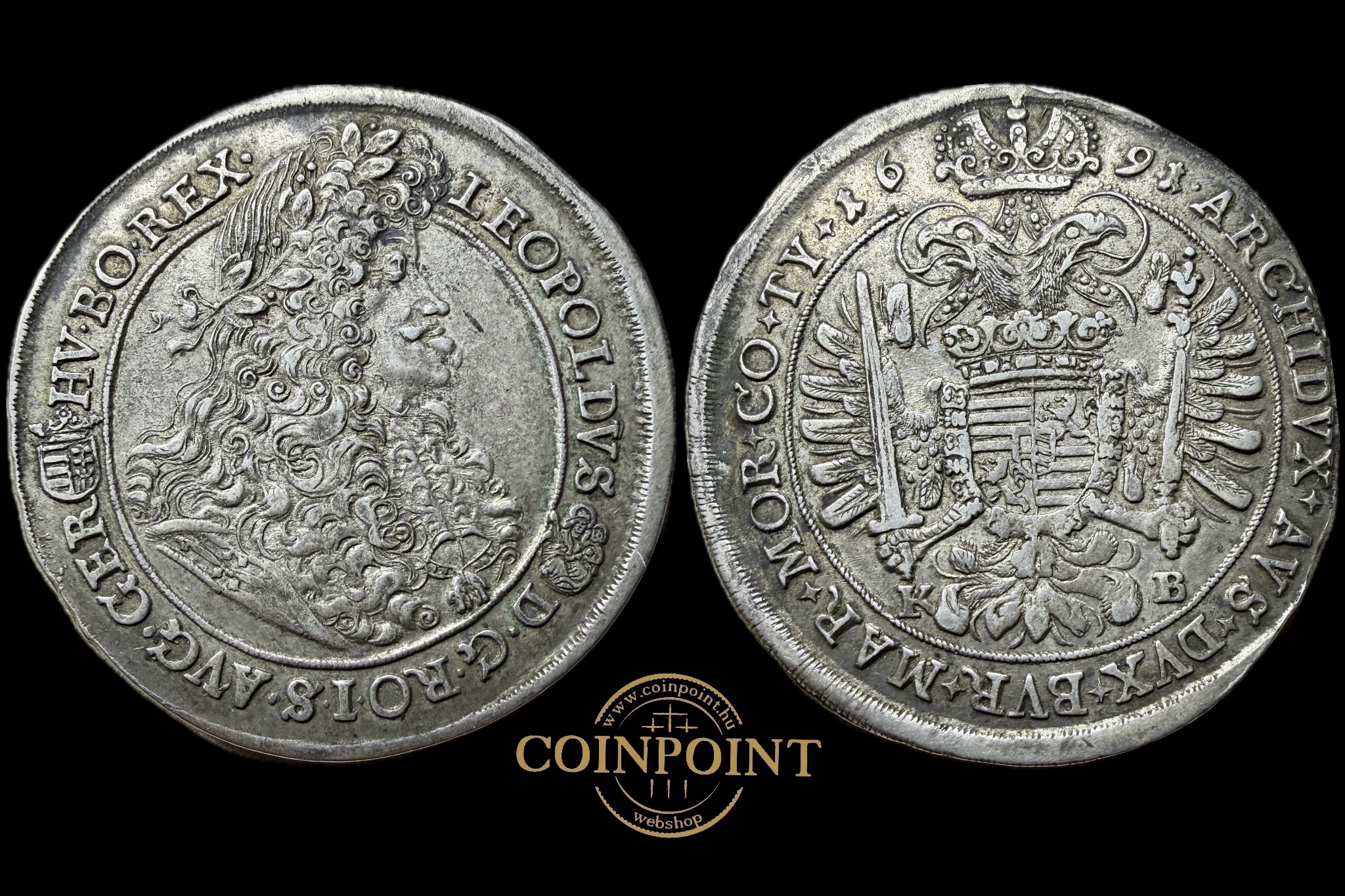 I.Lipót Tallér 1691 KB ÉH- ,Dav 3261