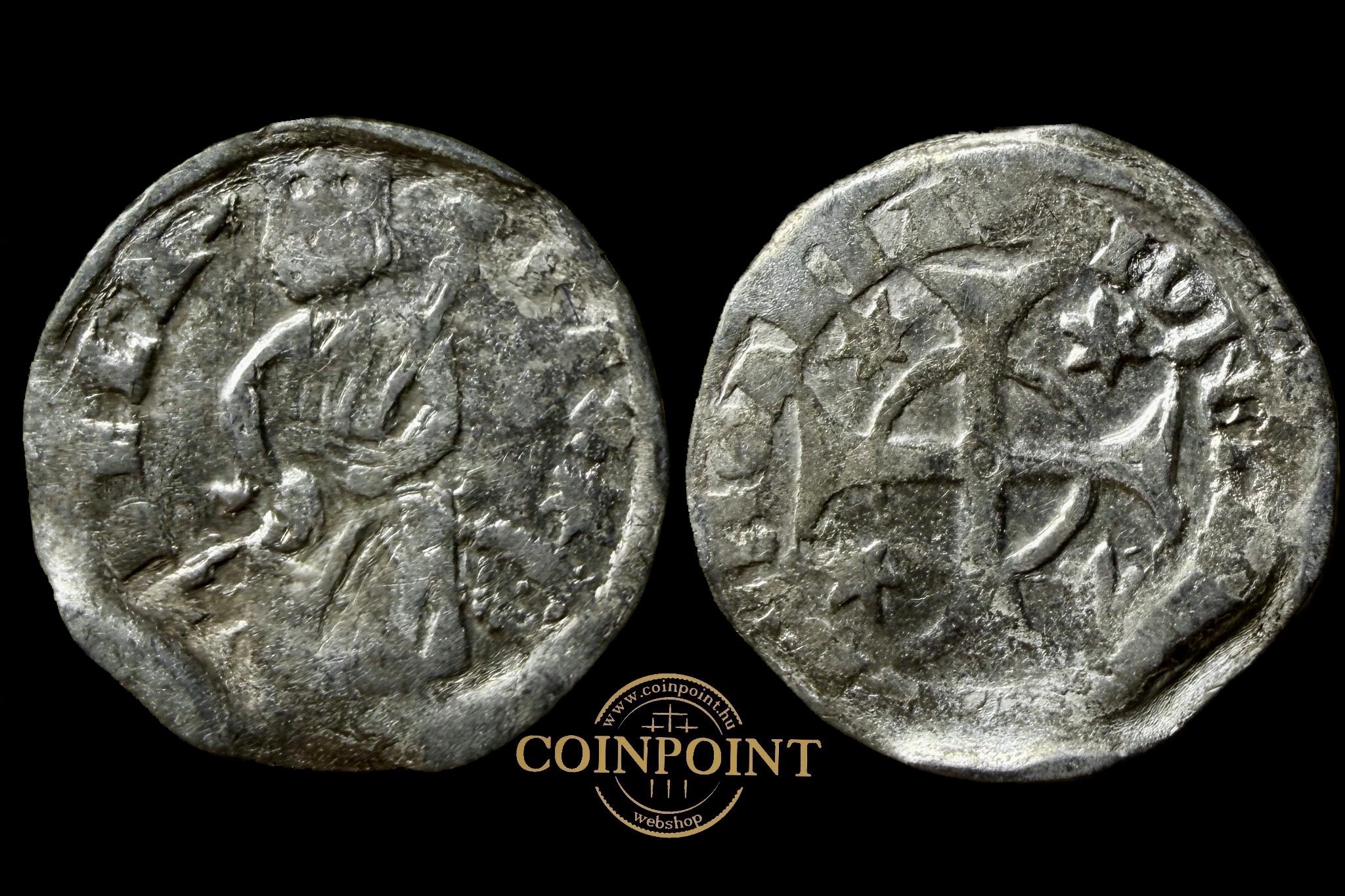 IV. Béla dénár Éh-218 Dénár (1235-1270)