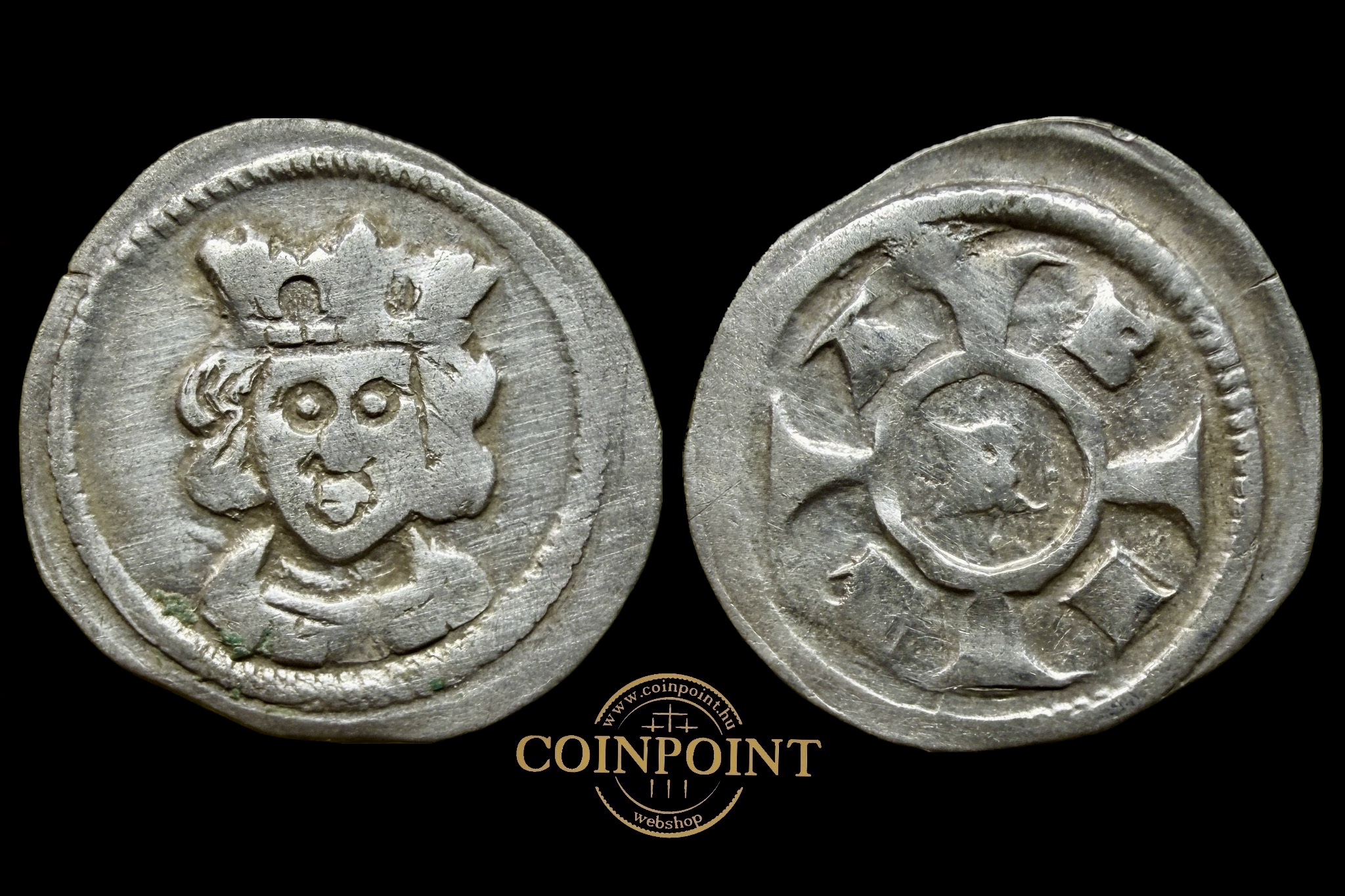 IV. Béla dénár Éh-222 Dénár (1235-1270)