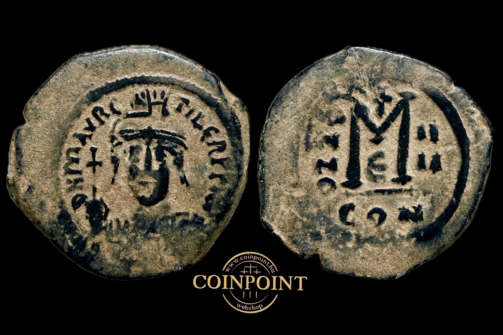 Marcus Tiberius (i.sz.582-602)AE Follis