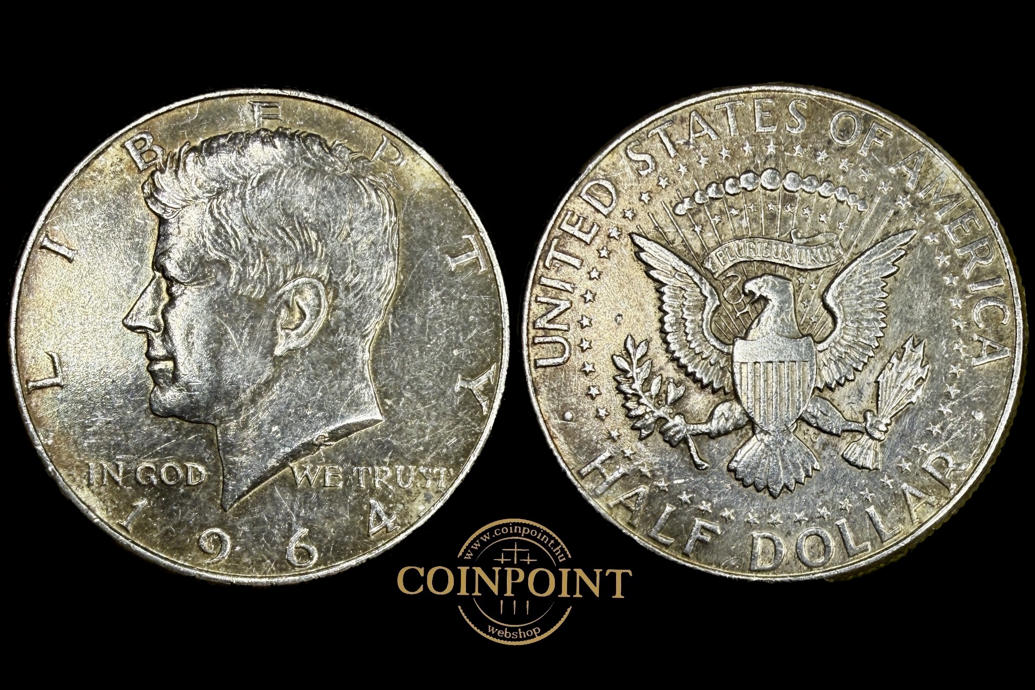 USA Kennedy Half Dollár 1964D