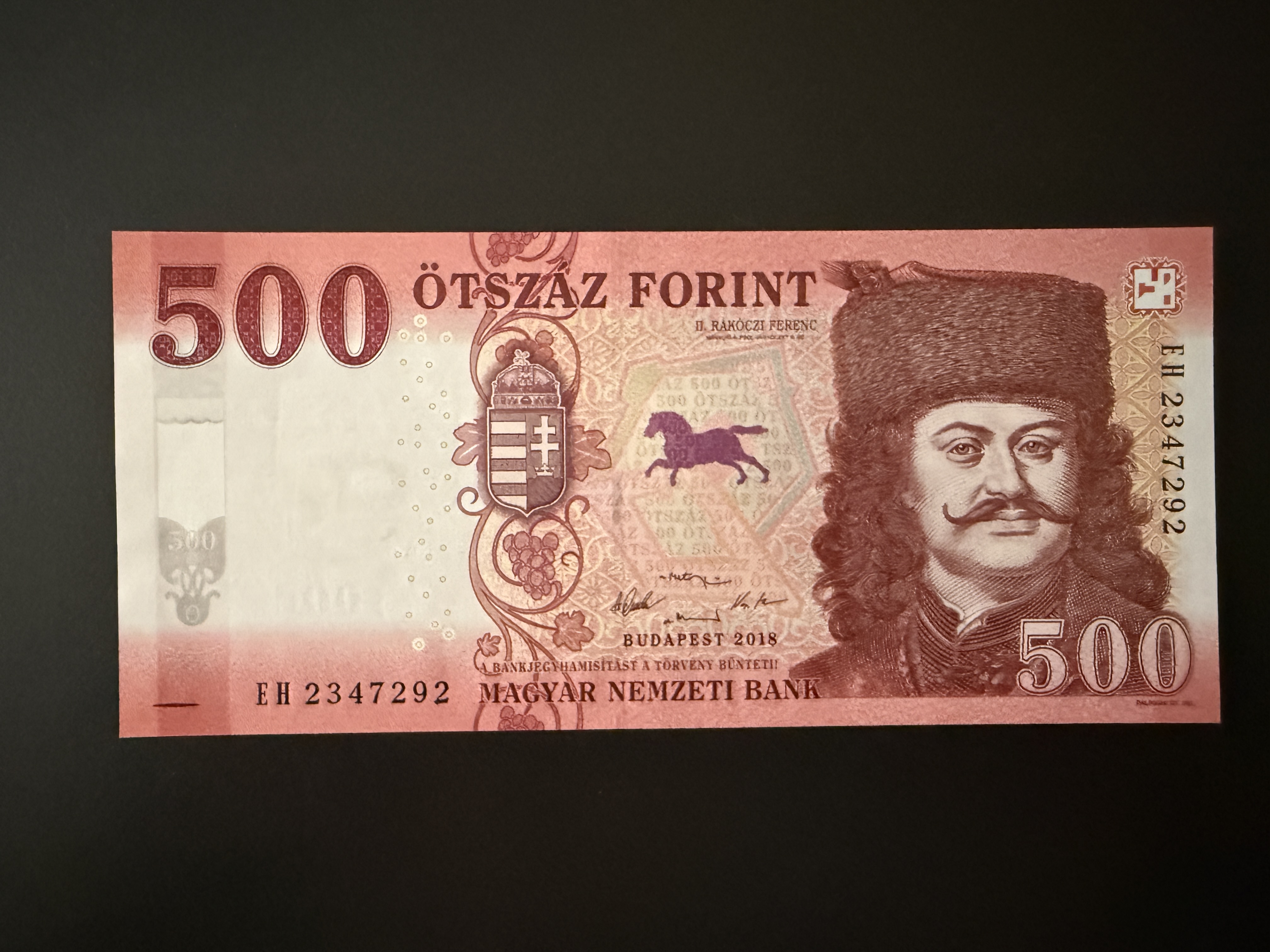 500 Forint UNC 2018 EH Adamo F60.7
