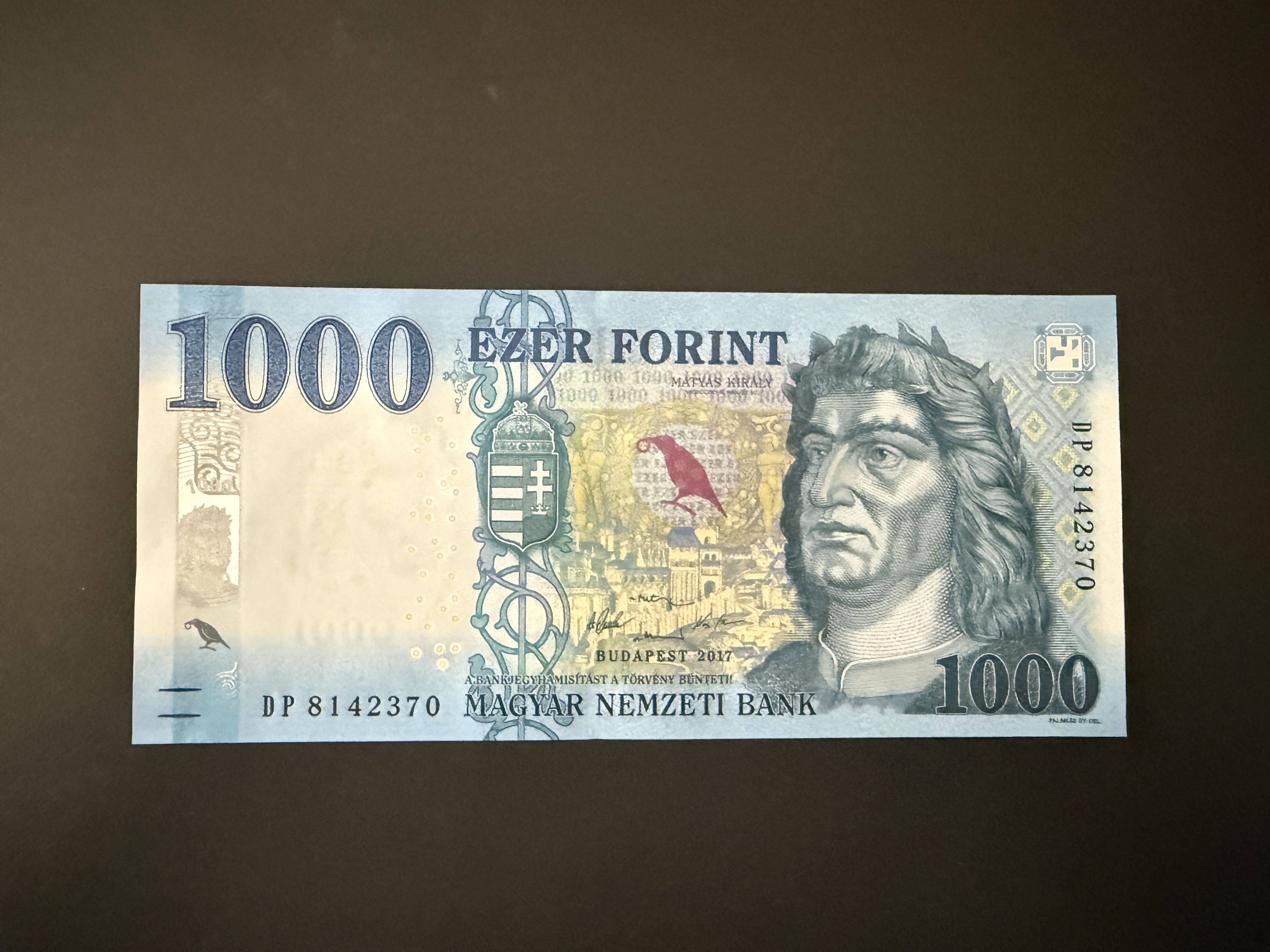 1000 Forint UNC 2017 DP Adamo F61.13