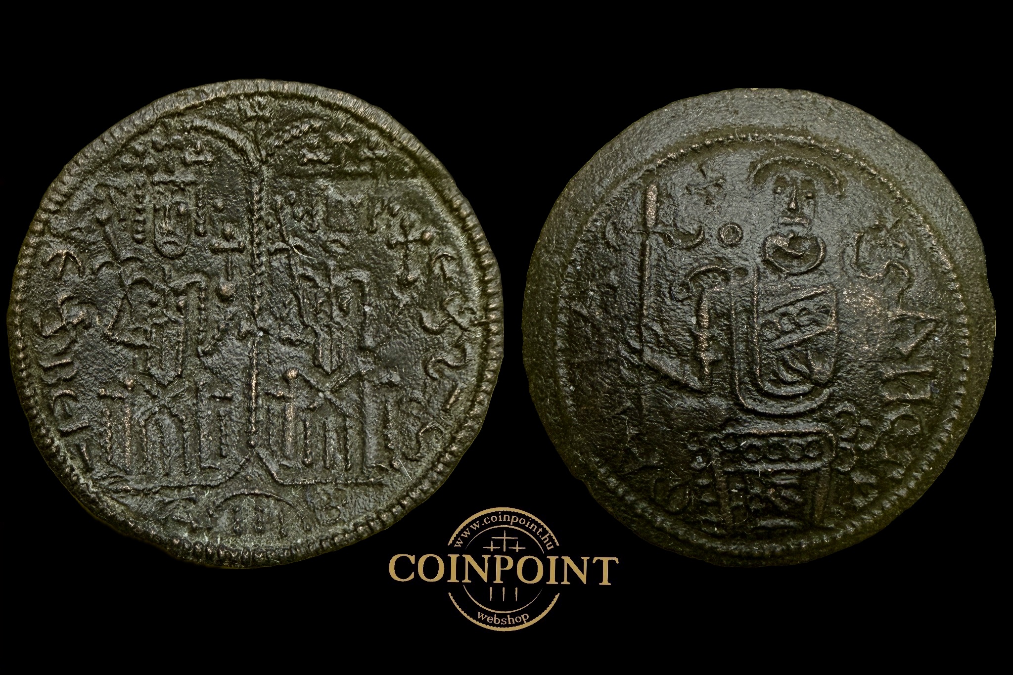 III.Béla rézpénz ÉH-114 (1172-1196)