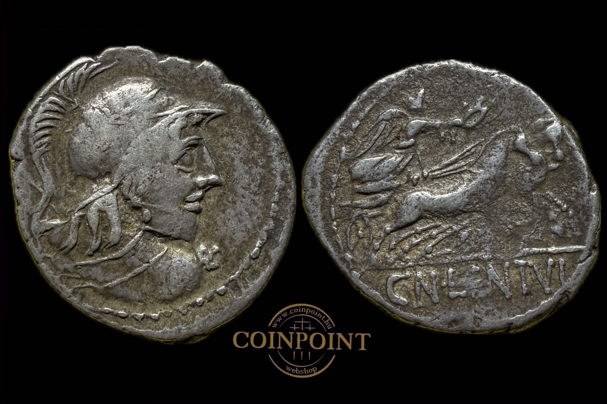 CN.Lentulus Clodianus (i.e.88) Róma Dénár