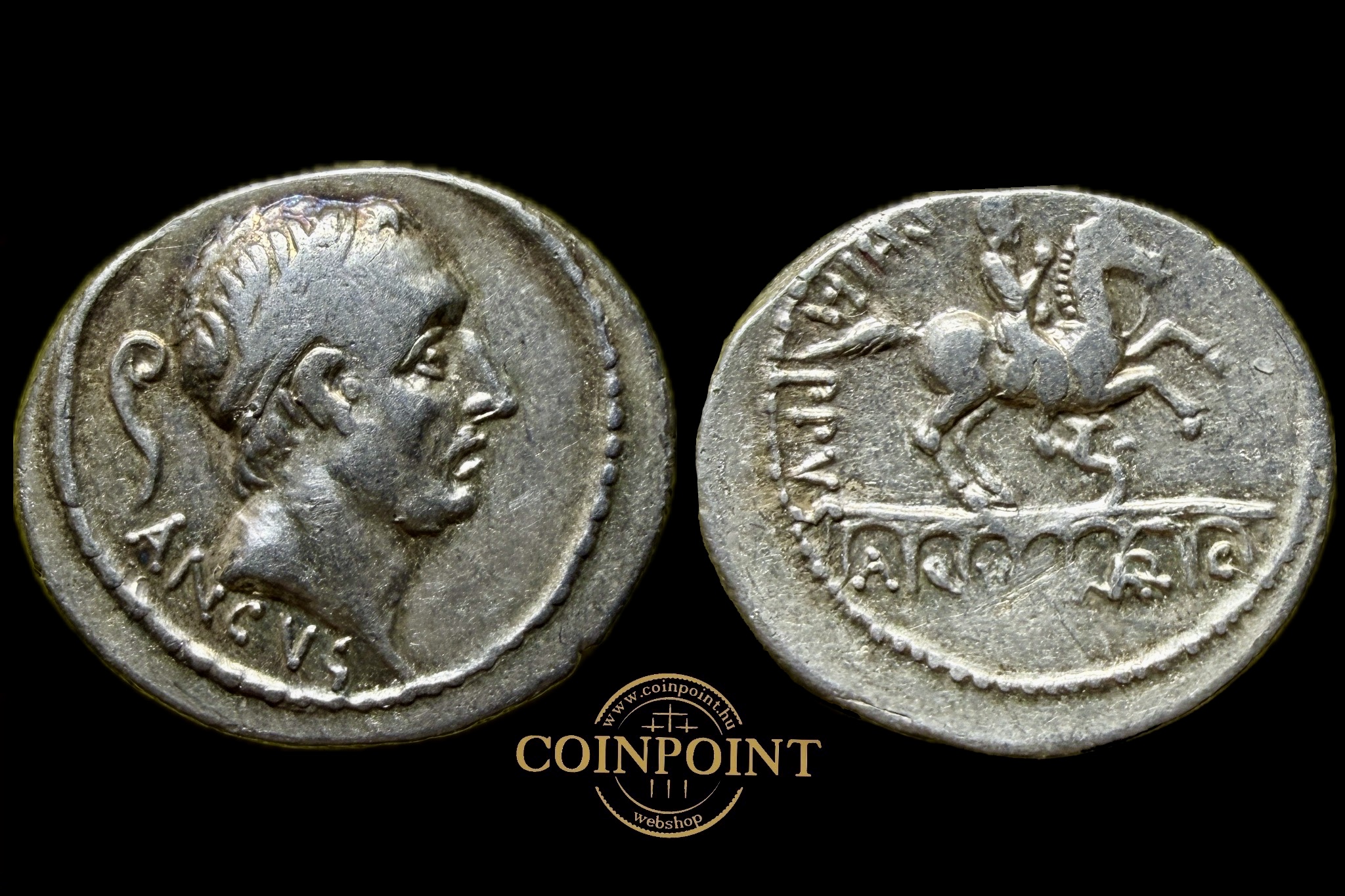 L.Marcius Philippus (i.e.57) Róma Dénár