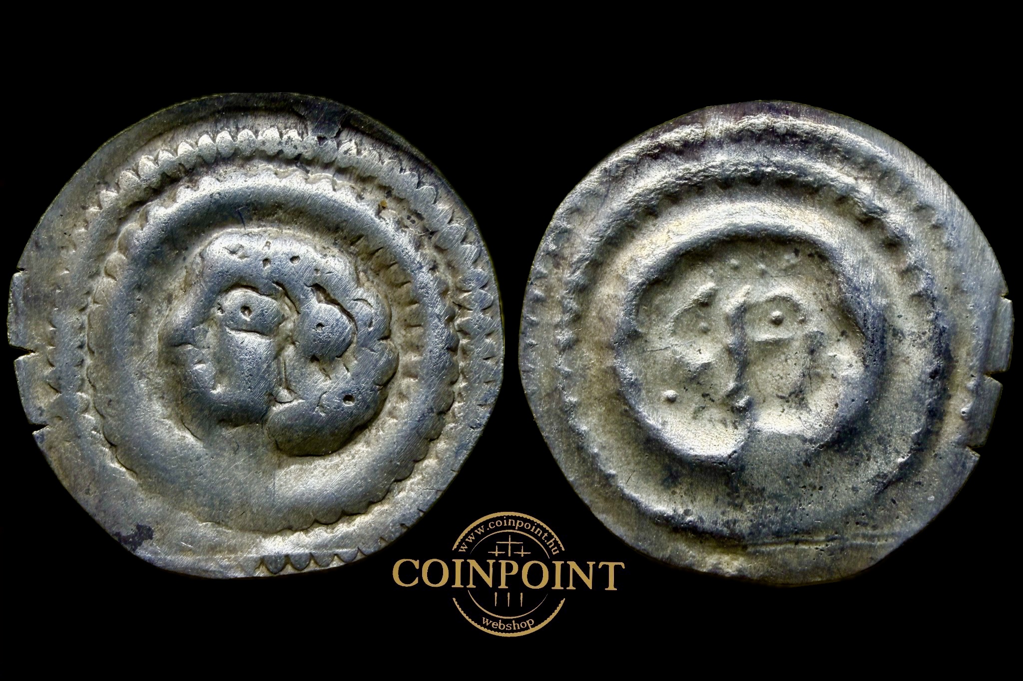 Bizonytalan (bracteata) III-IV. Béla kora Éh-122(kis fej!)