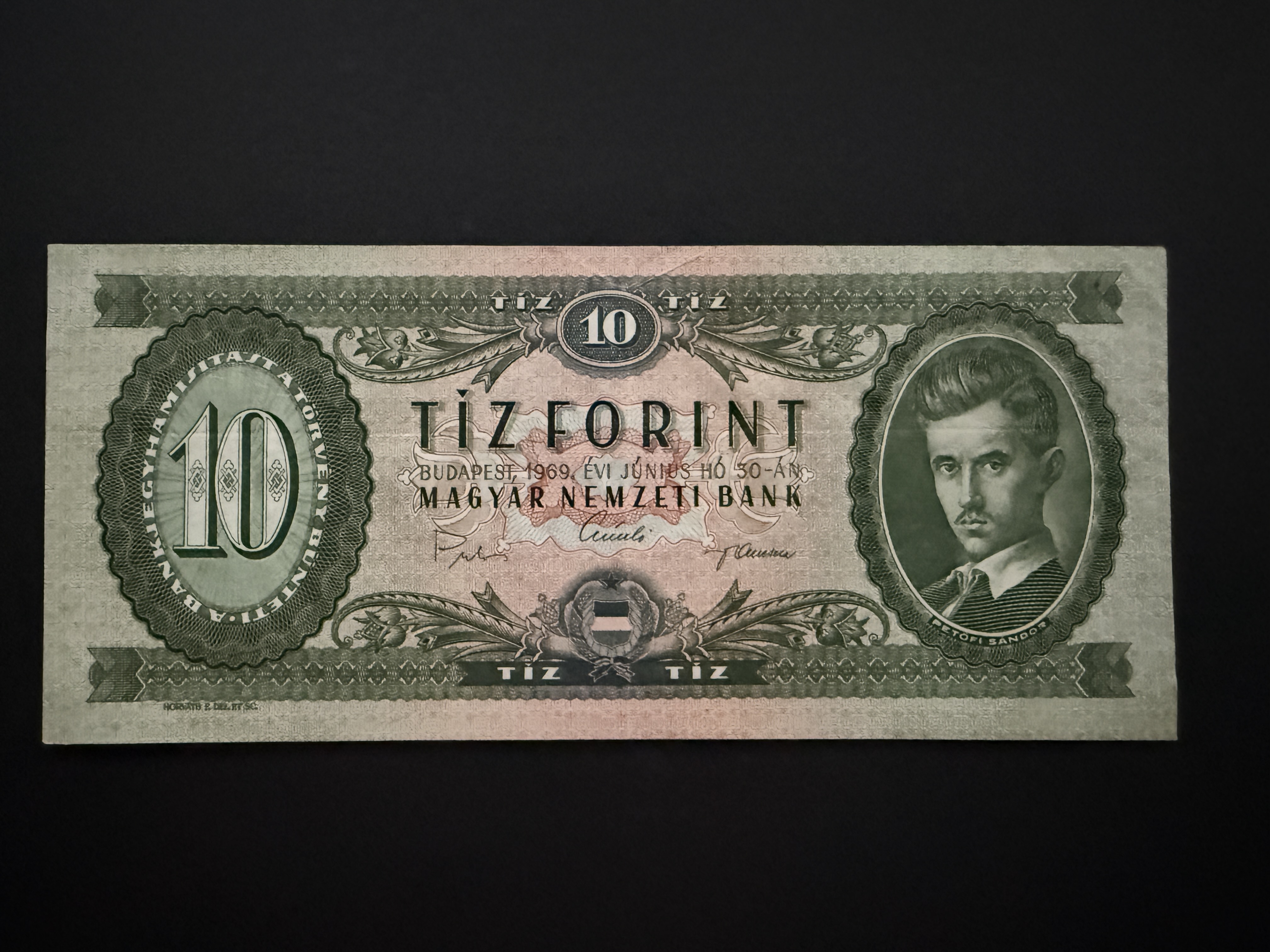 10 Forint (1969) Adamo F7 EF