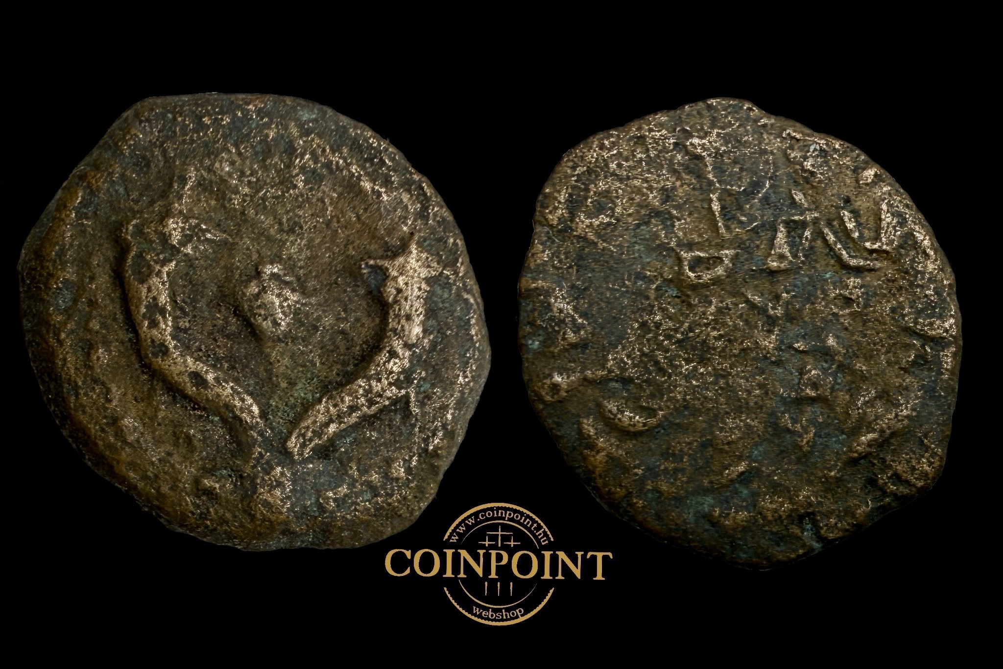 Judea John Hyrcanus Prutah (i.e.135-104) Jeruzsálem Hendin 452