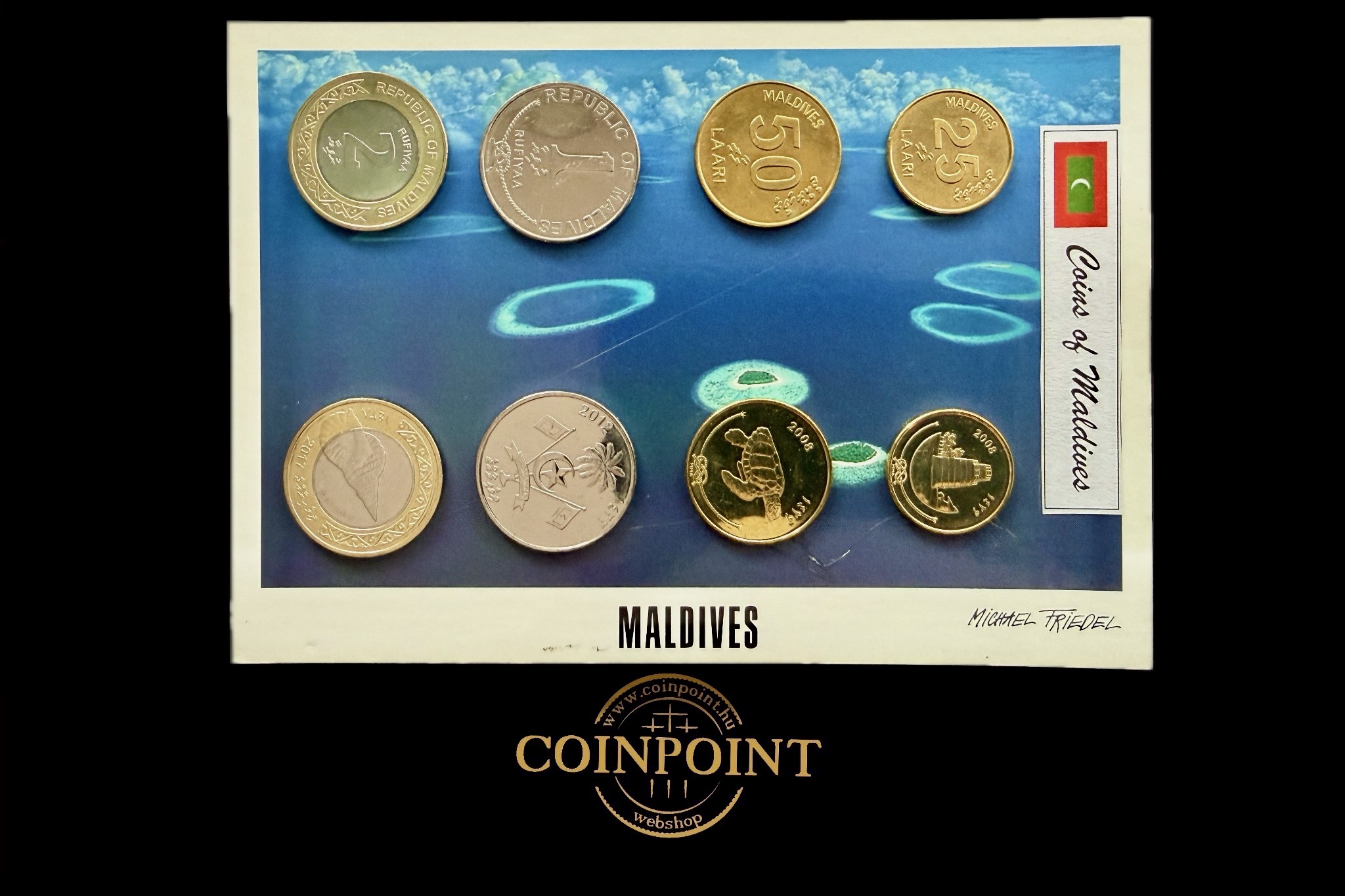Maldív-szigetek forgalmi sor 2008 UNC
