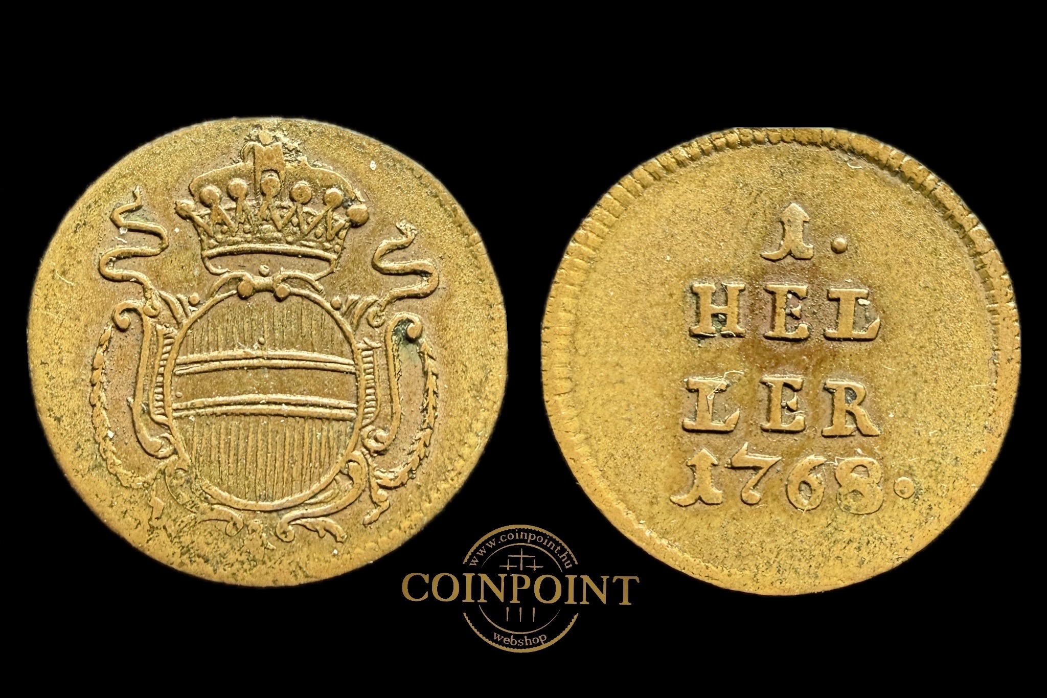 Maria Terézia 1 Heller 1768