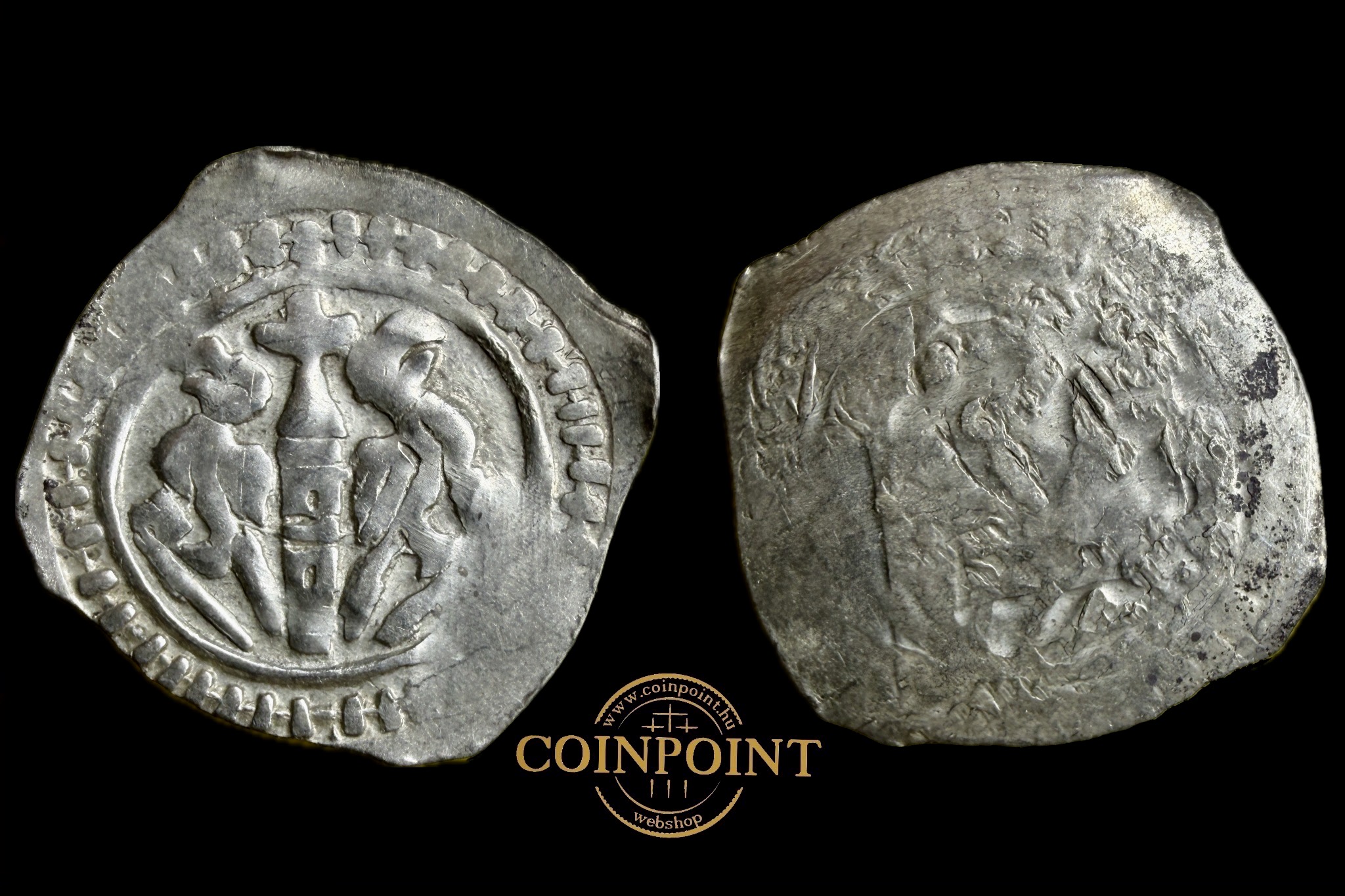 I.Albrecht Dénár (1298-1308) Gratz CNA D-53 RR!