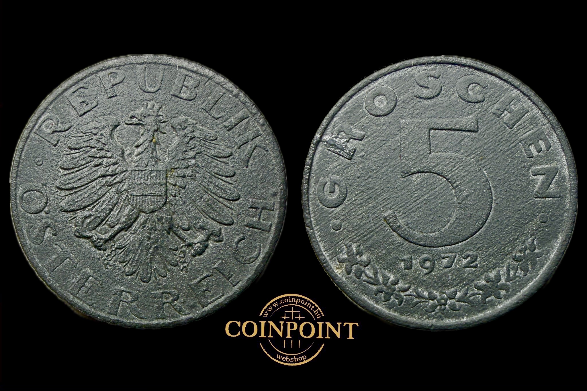 Ausztria 5 Groschen 1972