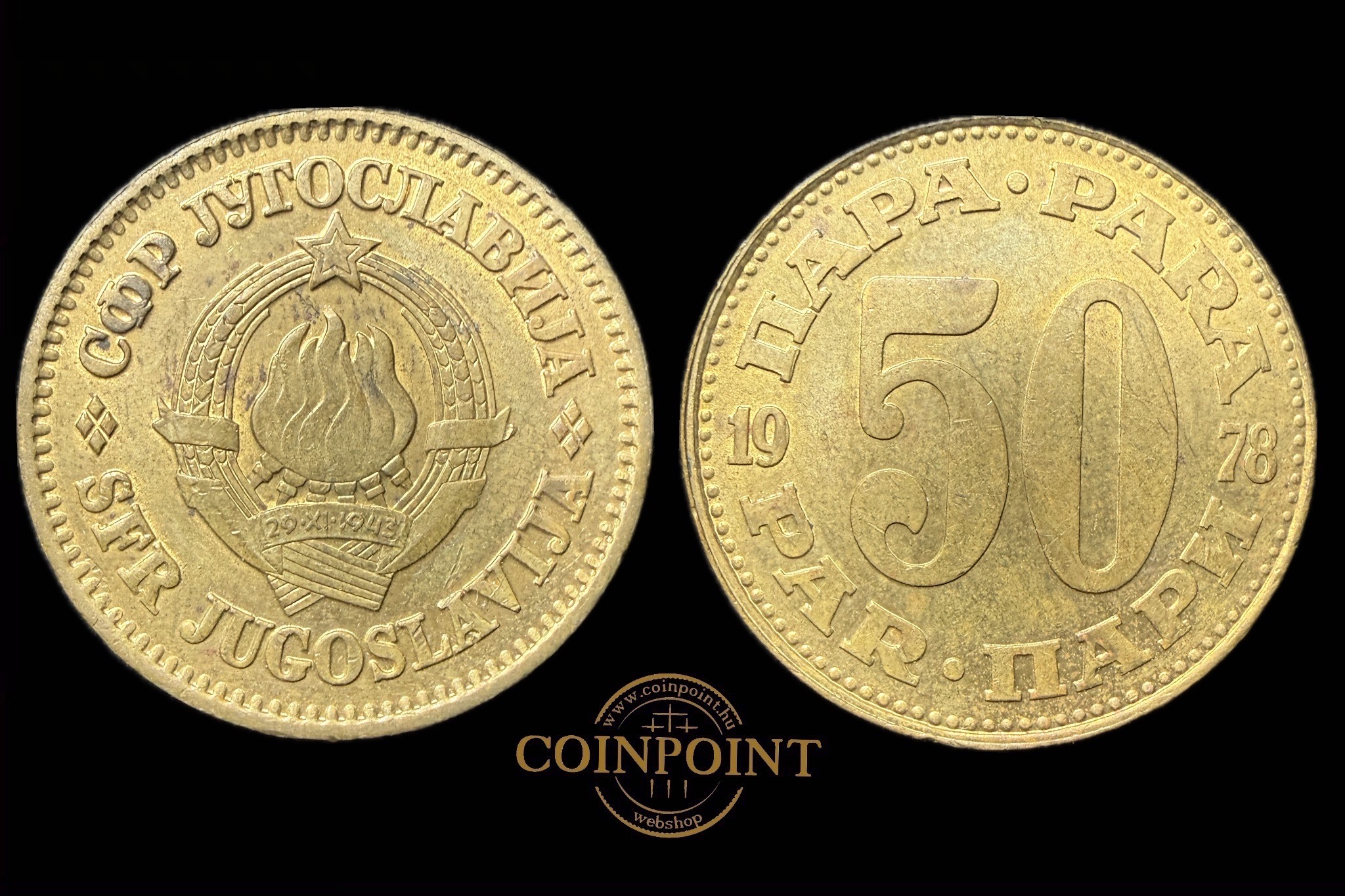 Jugoszlávia 50 Para 1978