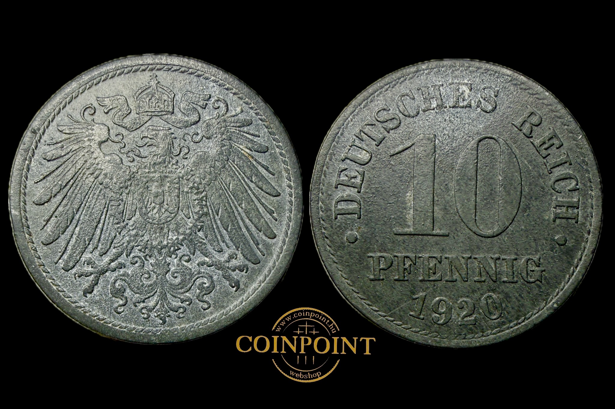 II.William 10 Pfennig 1920 