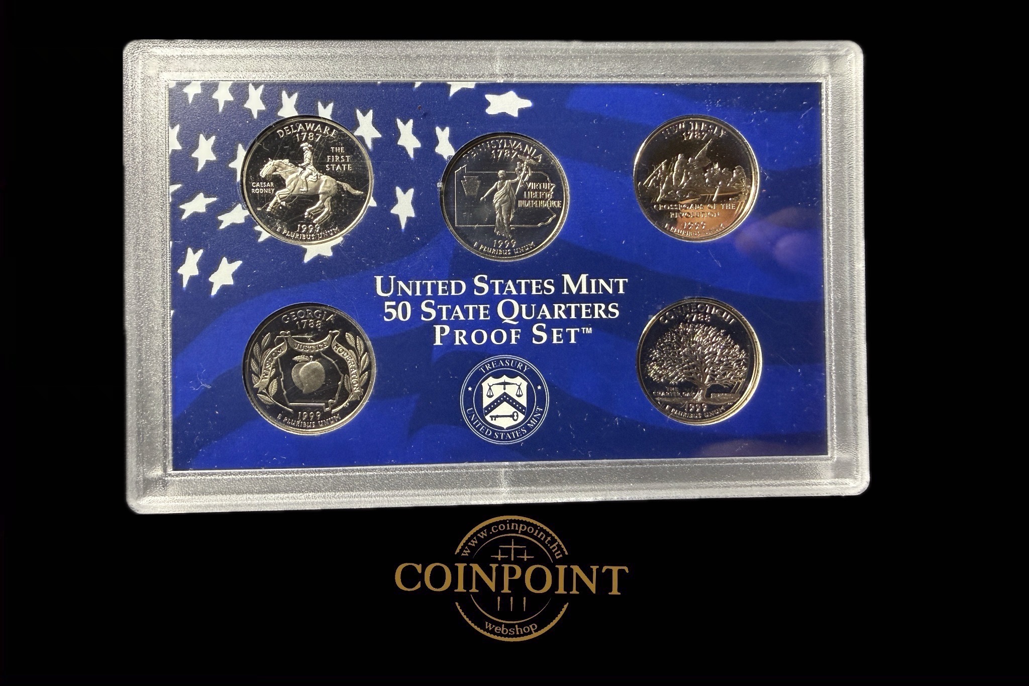 USA 50 State Quarters Proof set 1999 UNC